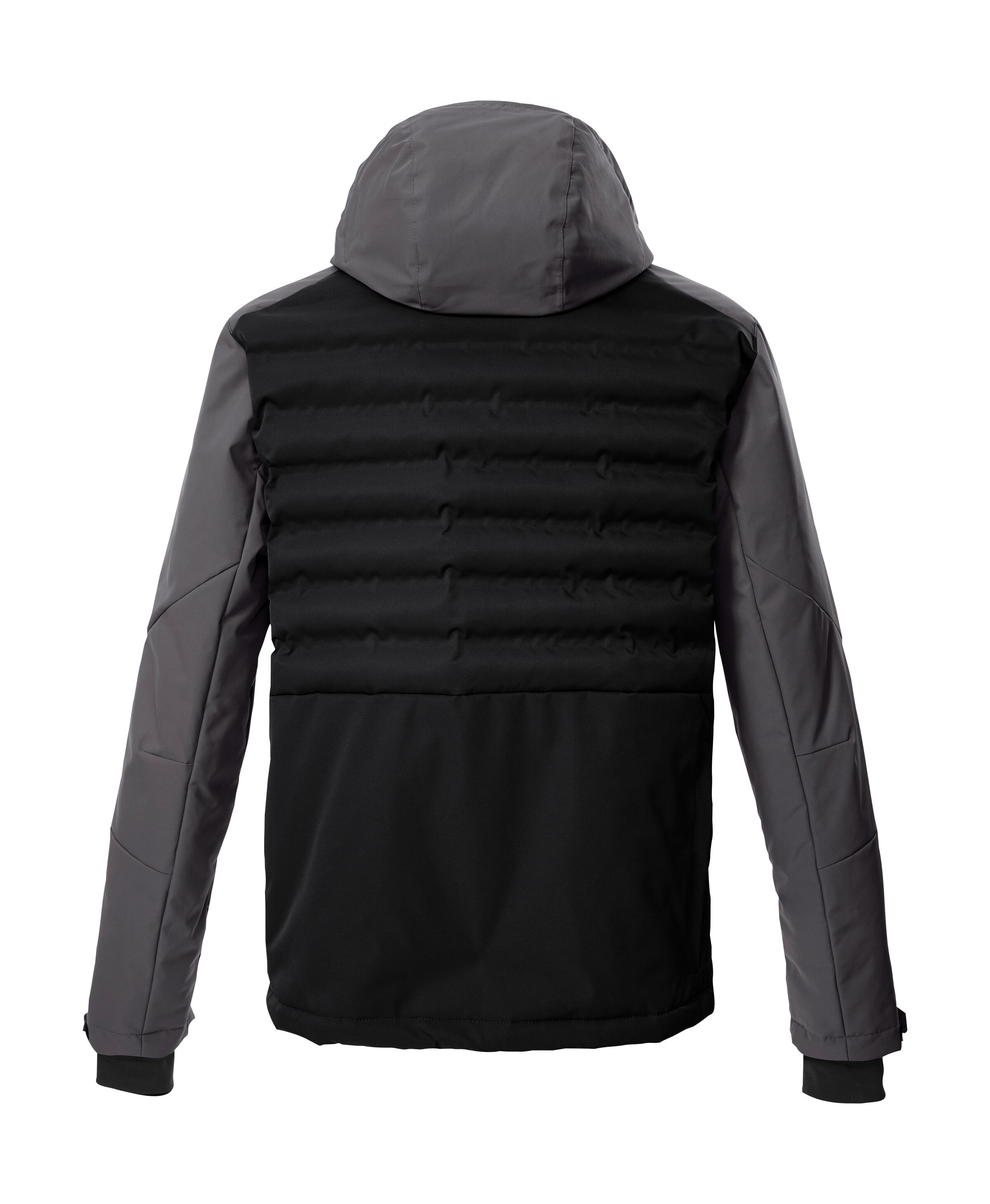 Killtec Skijacke »KSW 72 MN SKI JCKT«, Moderne Hybridoptik, winddicht, wasserabweisend, atmungsaktiv