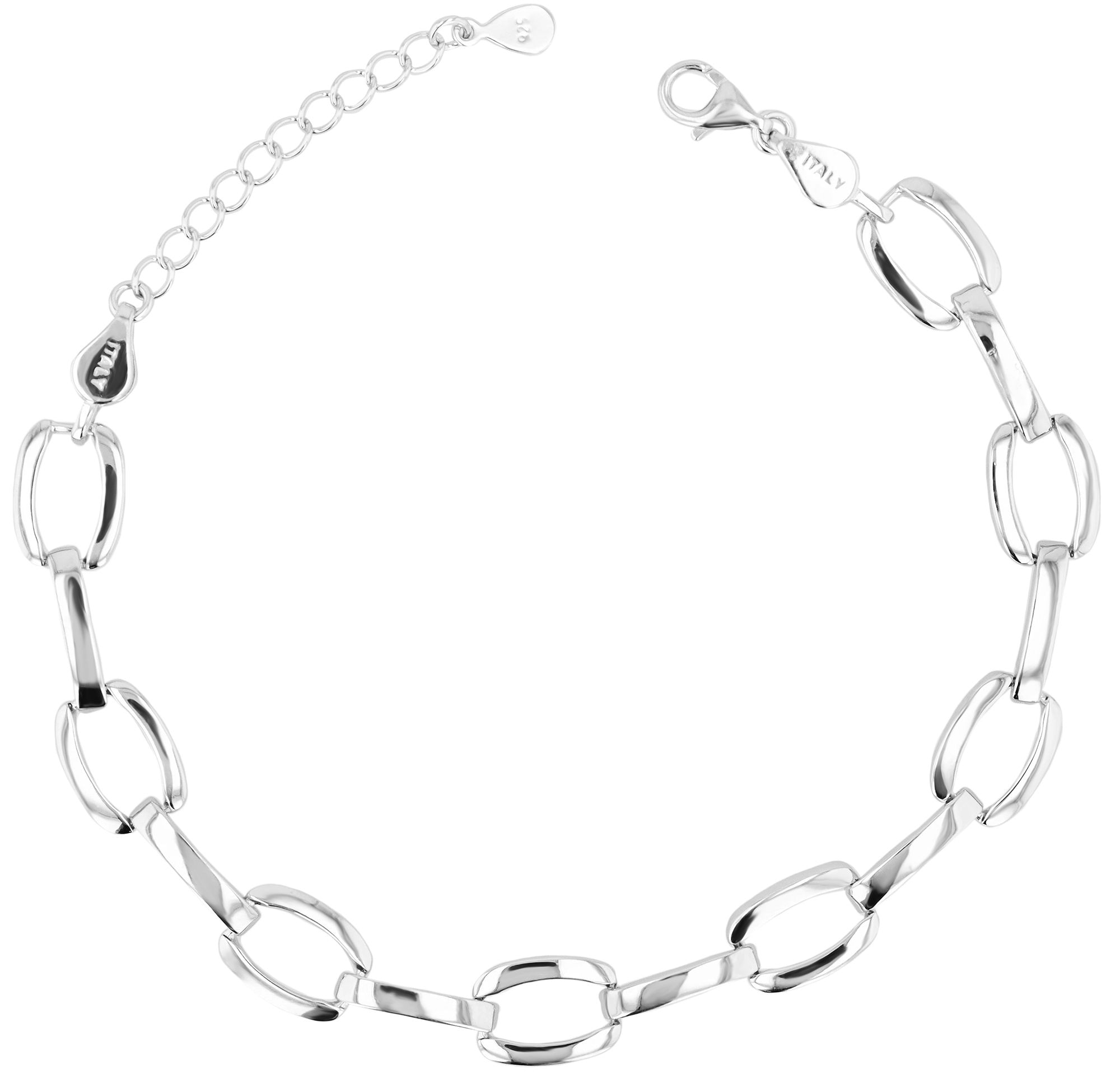 Adelia´s Armband »Damen Armband aus 925 Silber 18+3 cm«