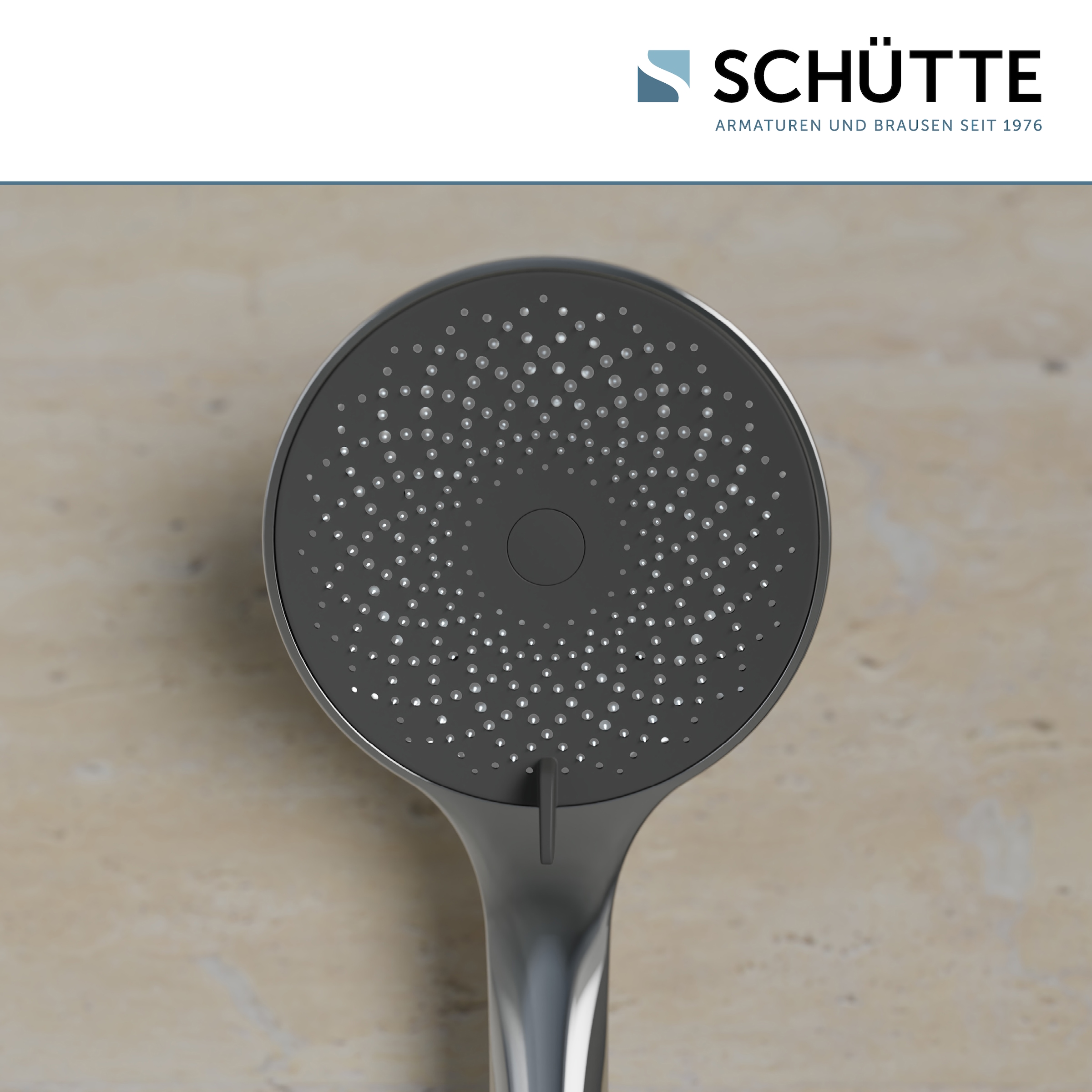 Schütte Handbrause »CAPRI«, Duschbrause, 3-fach verstellbar, Antikalk, wassersparend