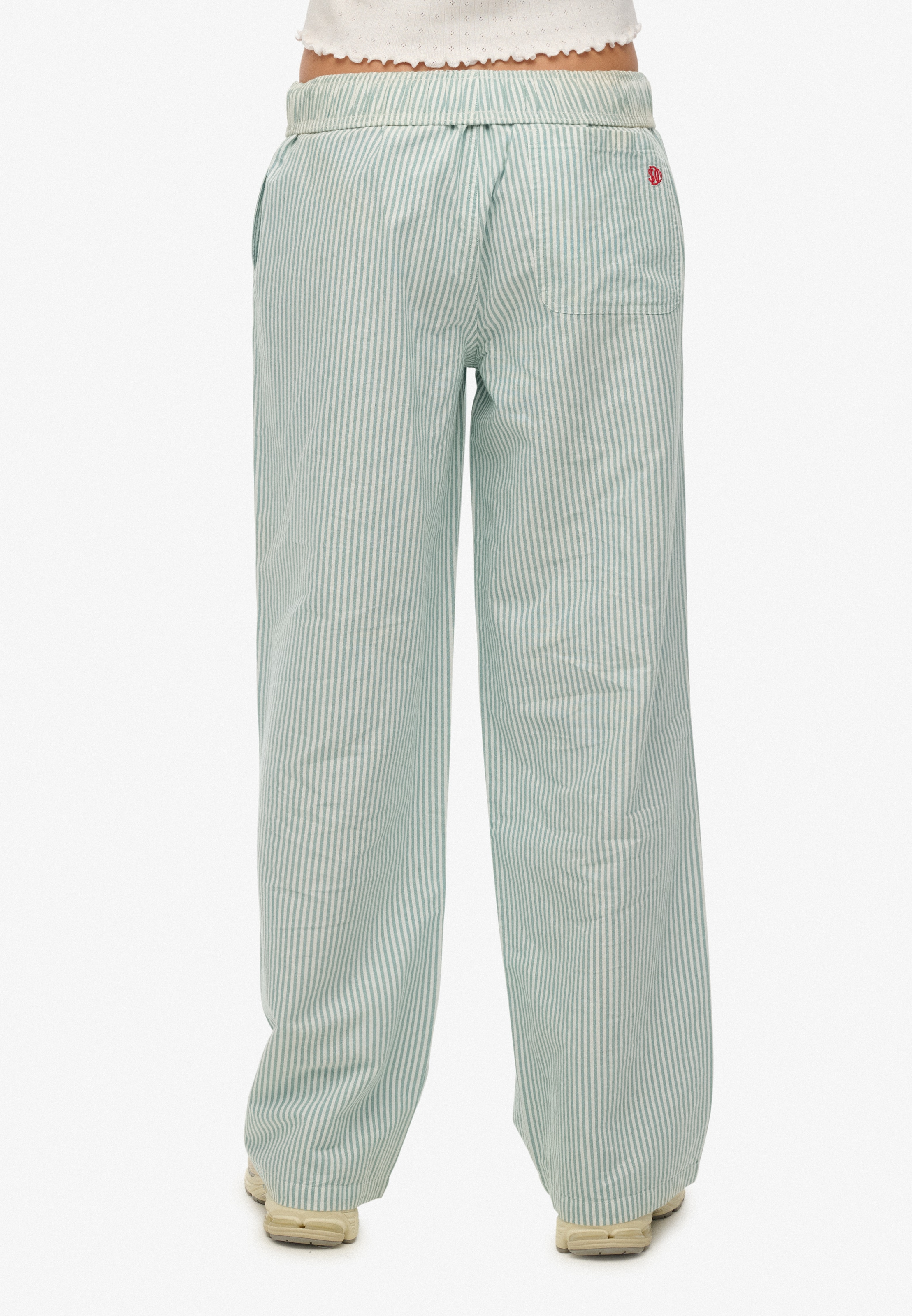 Superdry Cargohose »COTTON STRIPE ELASTIC TROUSER«