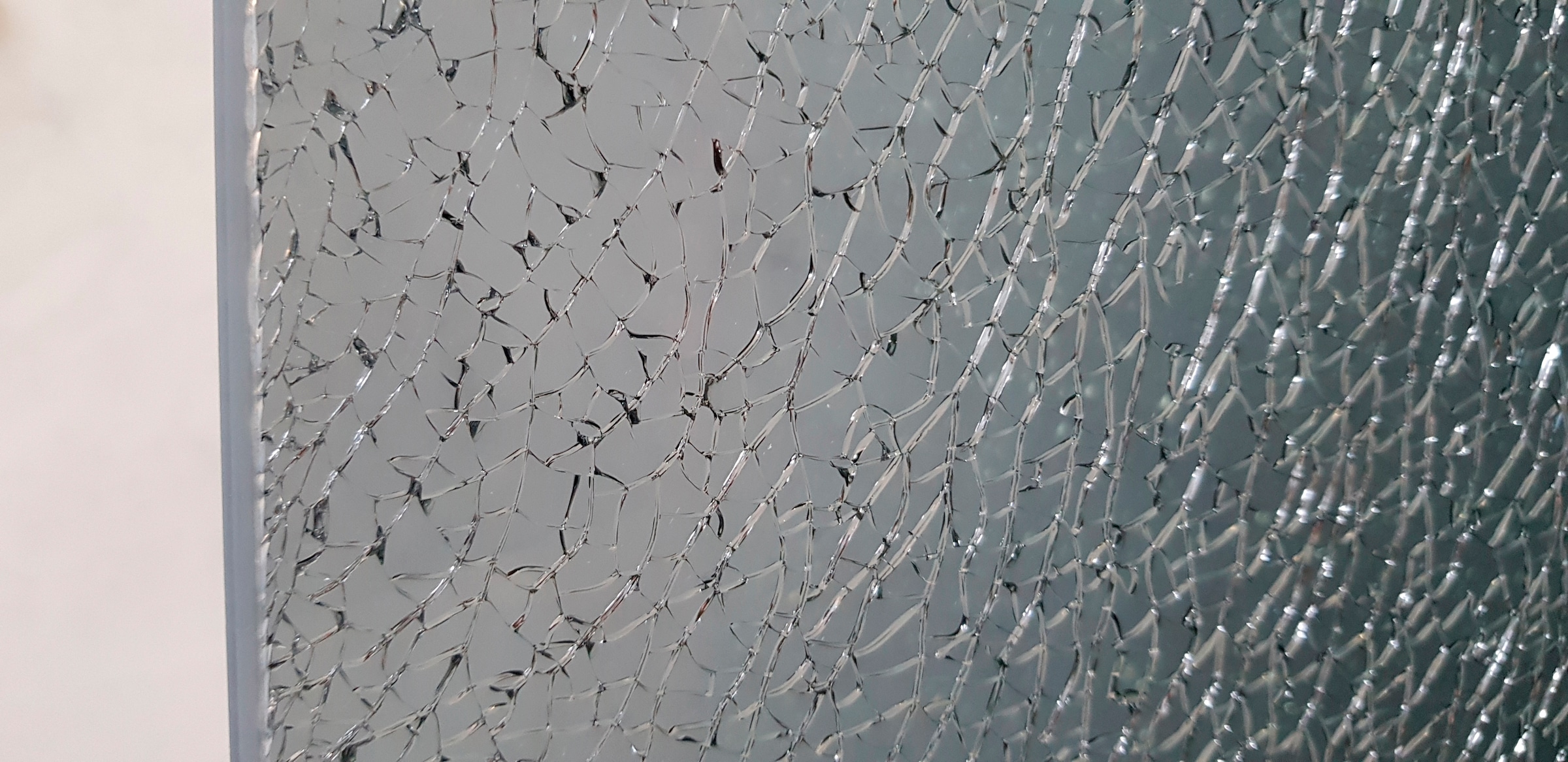 maw by GEO Walk-in-Dusche »flex A-W002CEG«, BxH: 140 x 200 cm, Crash-Glas Edelgrau