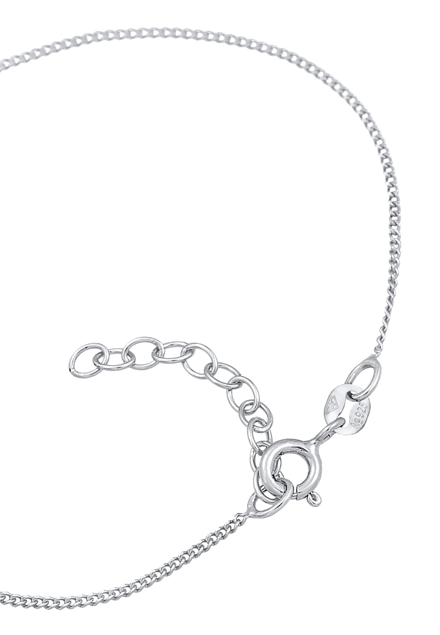 Elli Fußkette »Fußschmuck Stern Astro Fußkettchen 925 Silber«