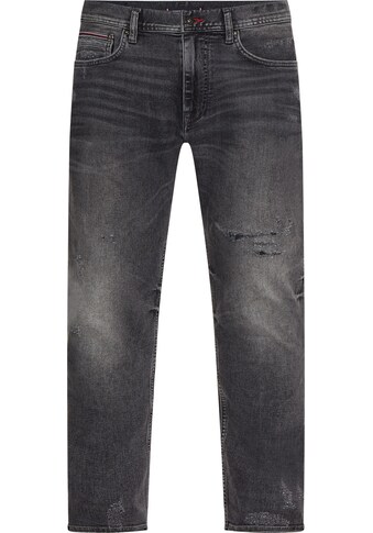 Tommy Hilfiger Tapered-fit-Jeans »TAPERED HOUSTON PSTR 7YR RPR GRY«, mit leichten... kaufen