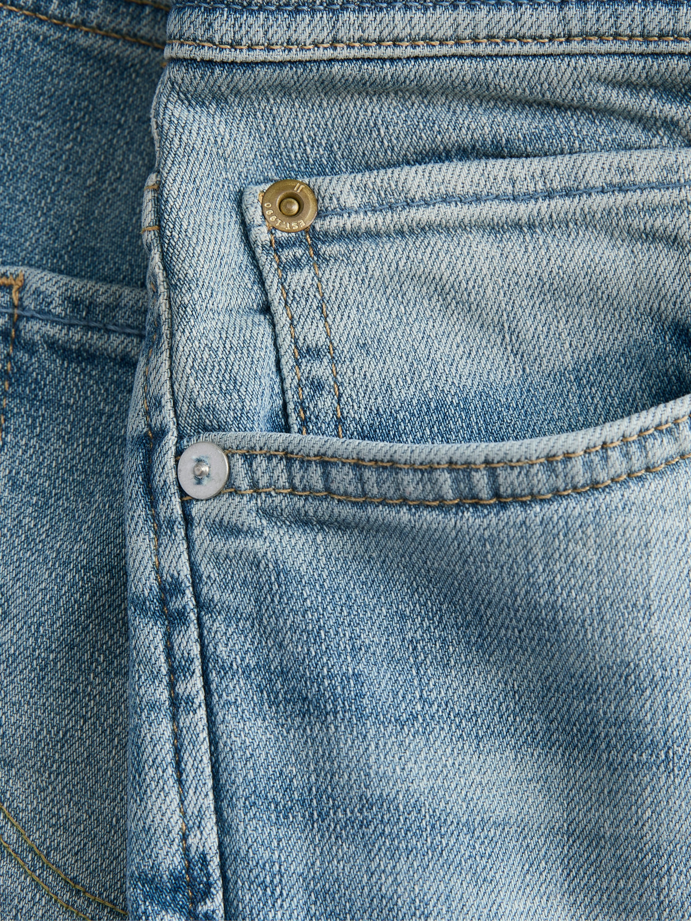 Jack & Jones Tapered-fit-Jeans »JJIMIKE JJORIGINAL CJ SN« mit Five-Pocket-Design
