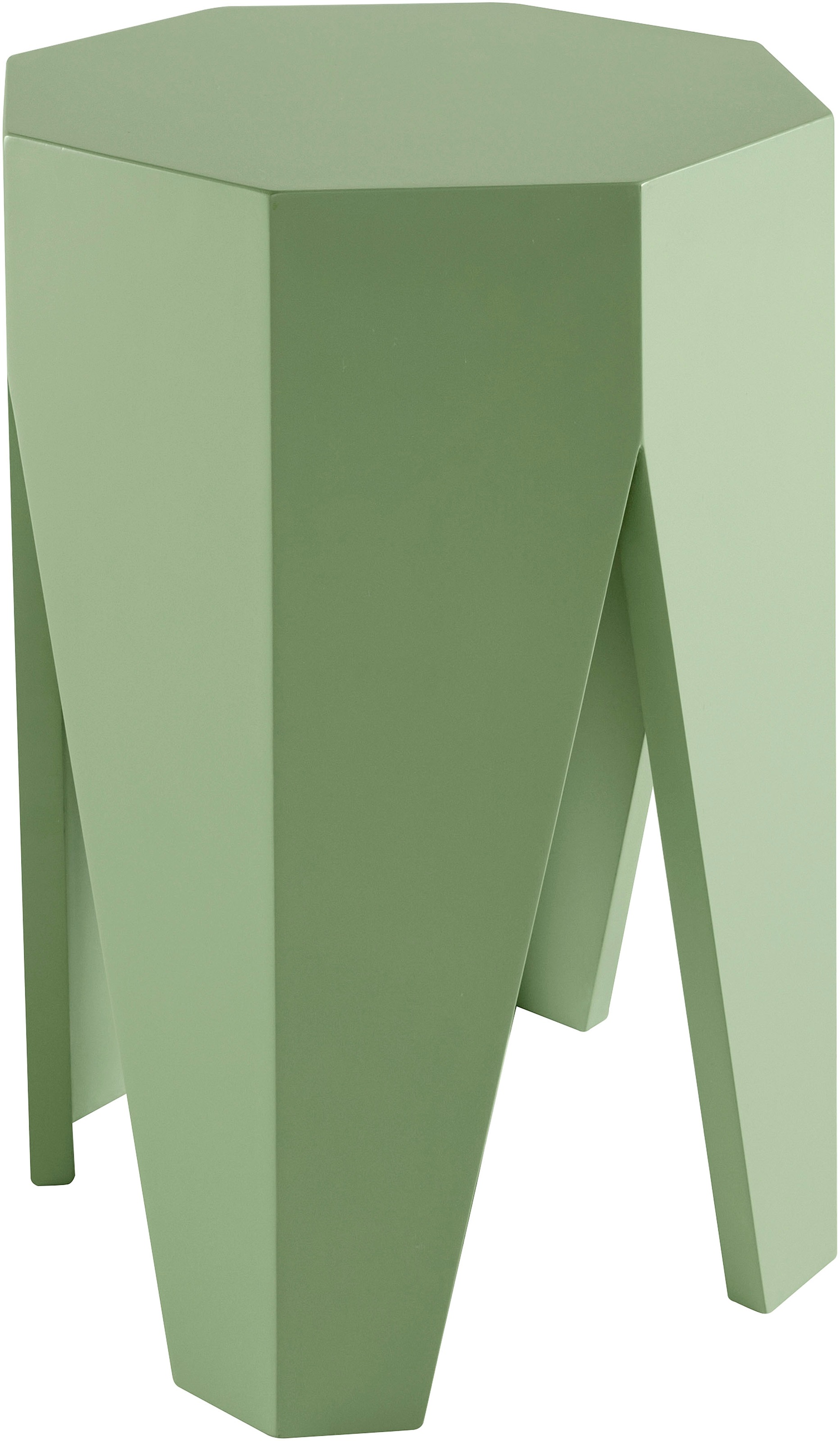 s.Oliver Beistelltisch »Högsby« aus lackiertem MDF in salbeigrün, Breite 35, Höhe 45 cm