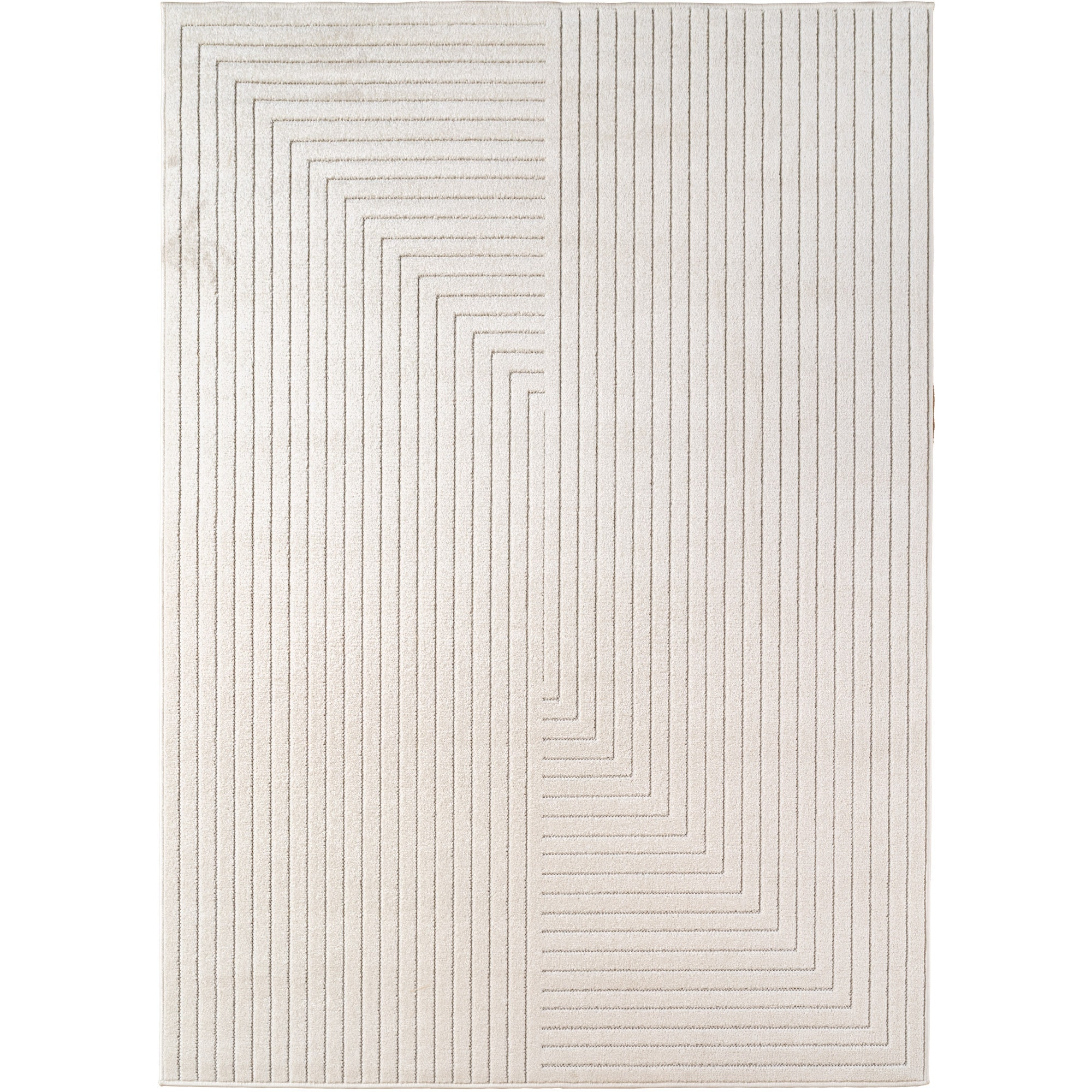 Ayyildiz Teppiche Outdoorteppich »NOVA 1202«, rechteckig, 5 mm Höhe, Läufer, In und Outdoor, Hoch Tief Effekt, Wohnzimmer, Aussenbereich