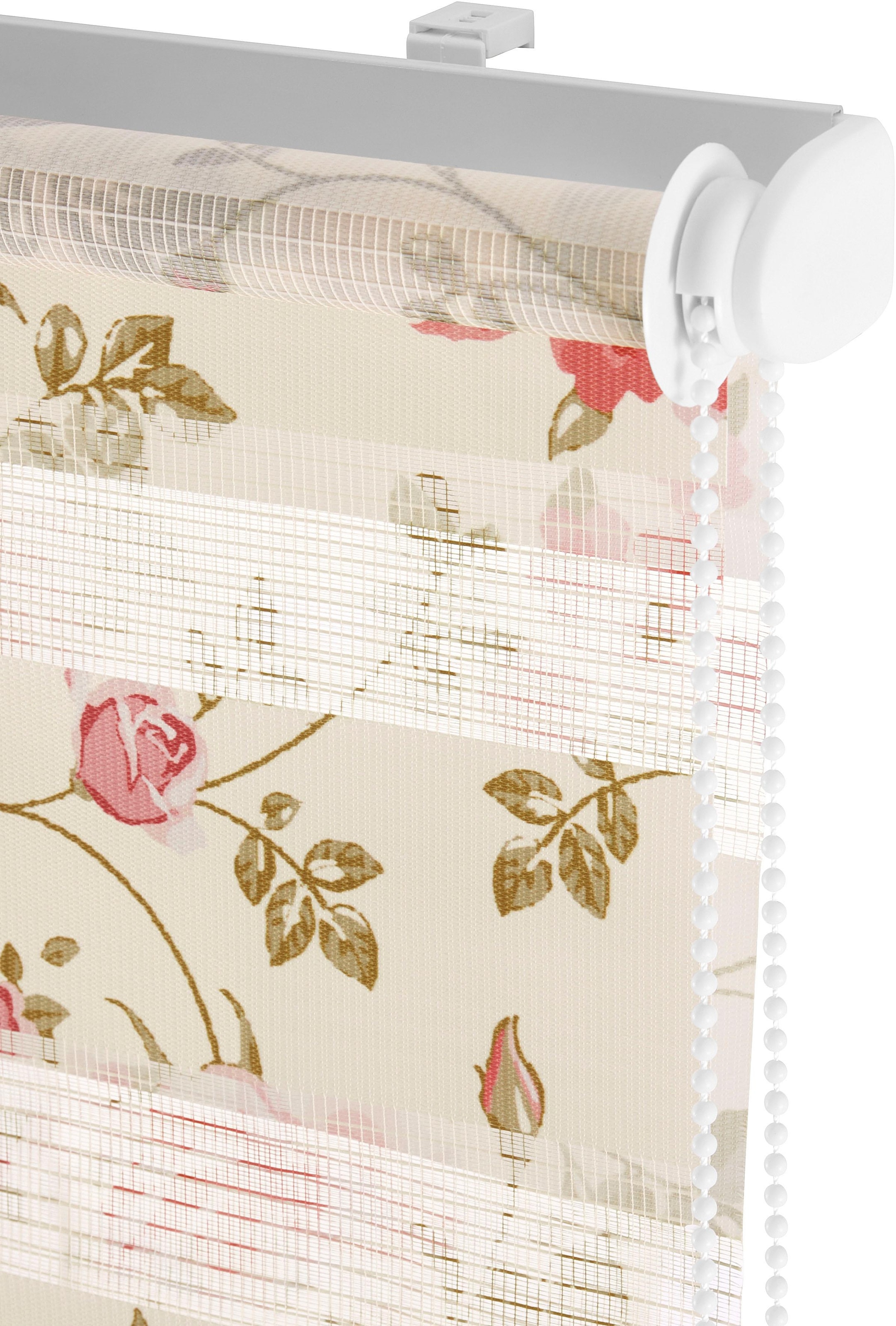 Doppelrollo floral, »Blümchen«, im OTTO Home Fixmaß, ohne Klemmfix, Rosen Blumen, bestellen online Lichtschutz, affaire freihängend, Bohren, bei bedruckt,