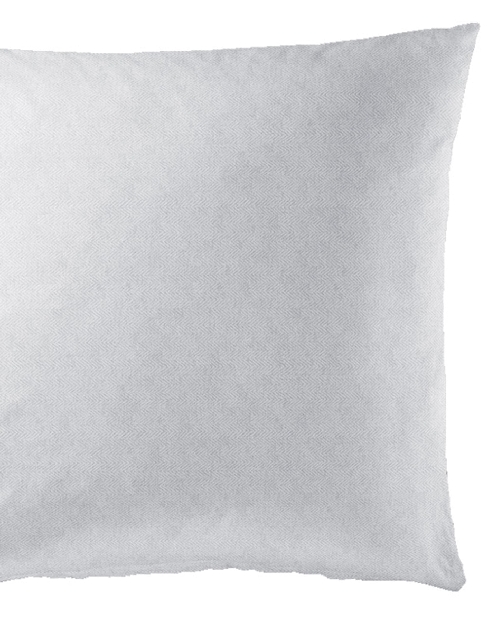 BIERBAUM Bettwäsche »Senci in 135x200 oder 155x220 cm«, Uni Optik mit feinem Fischgrätmuster, pflegeleicht, 100% Baumwolle