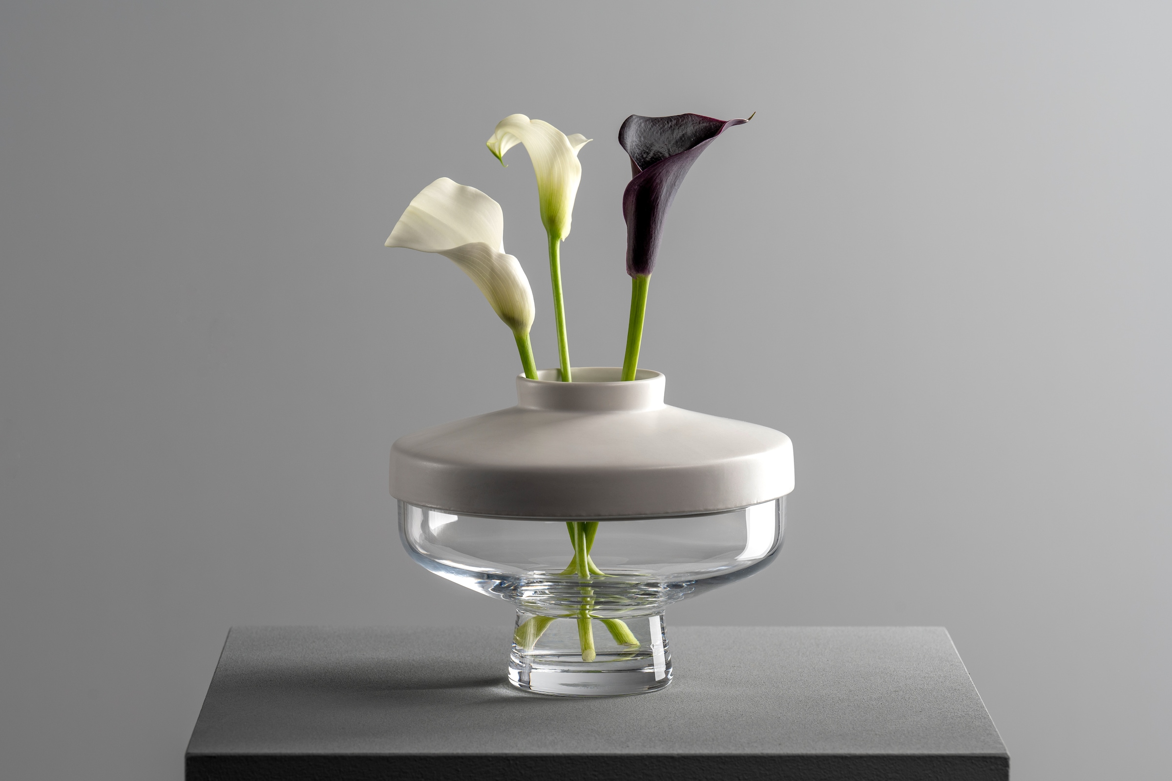LEONARDO Dekovase »GK/Vase + Top RIVA«, (1 St.)
