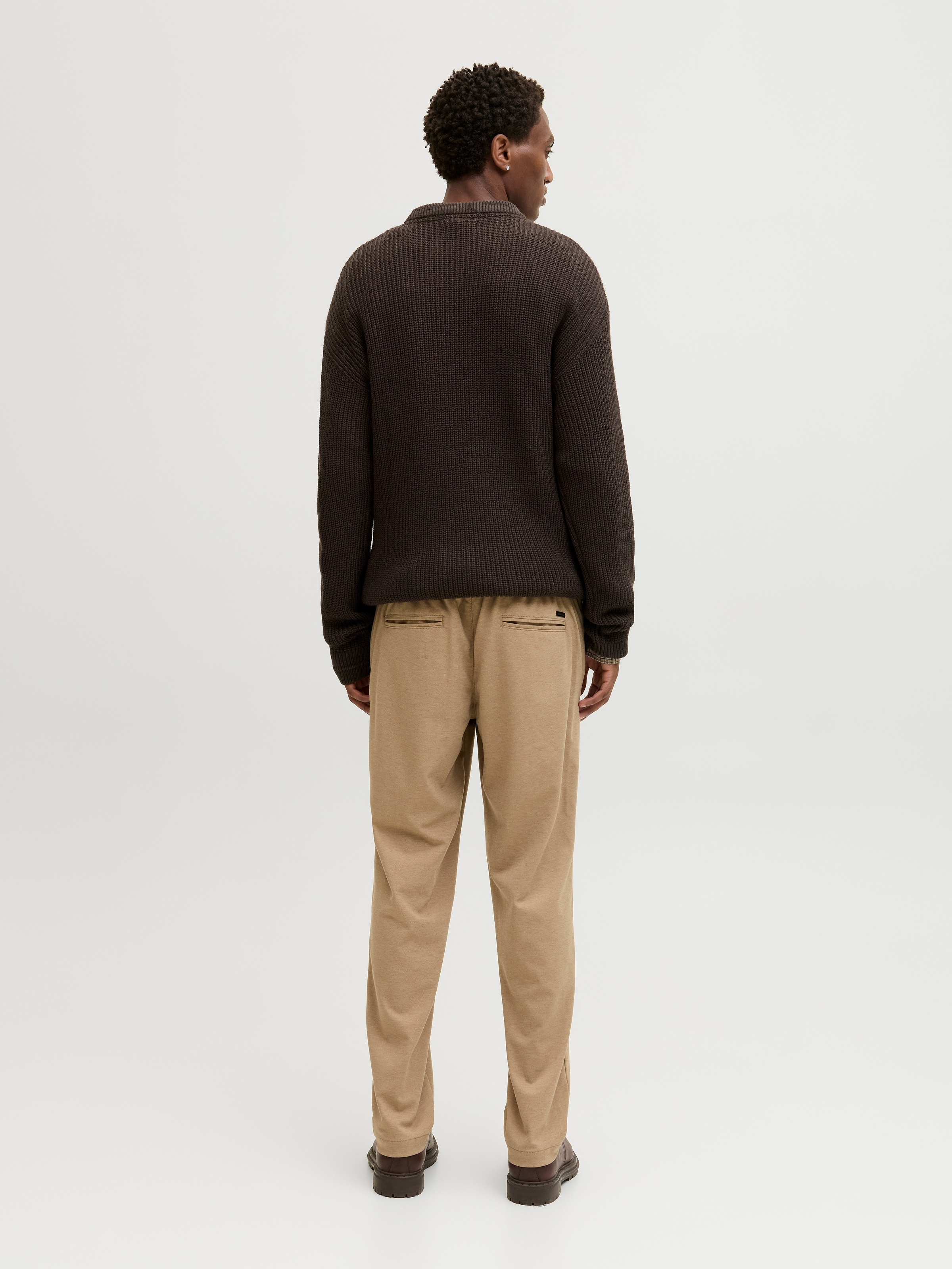 Jack & Jones Rundhalspullover »JJKAITO KNIT CREW NECK BF«