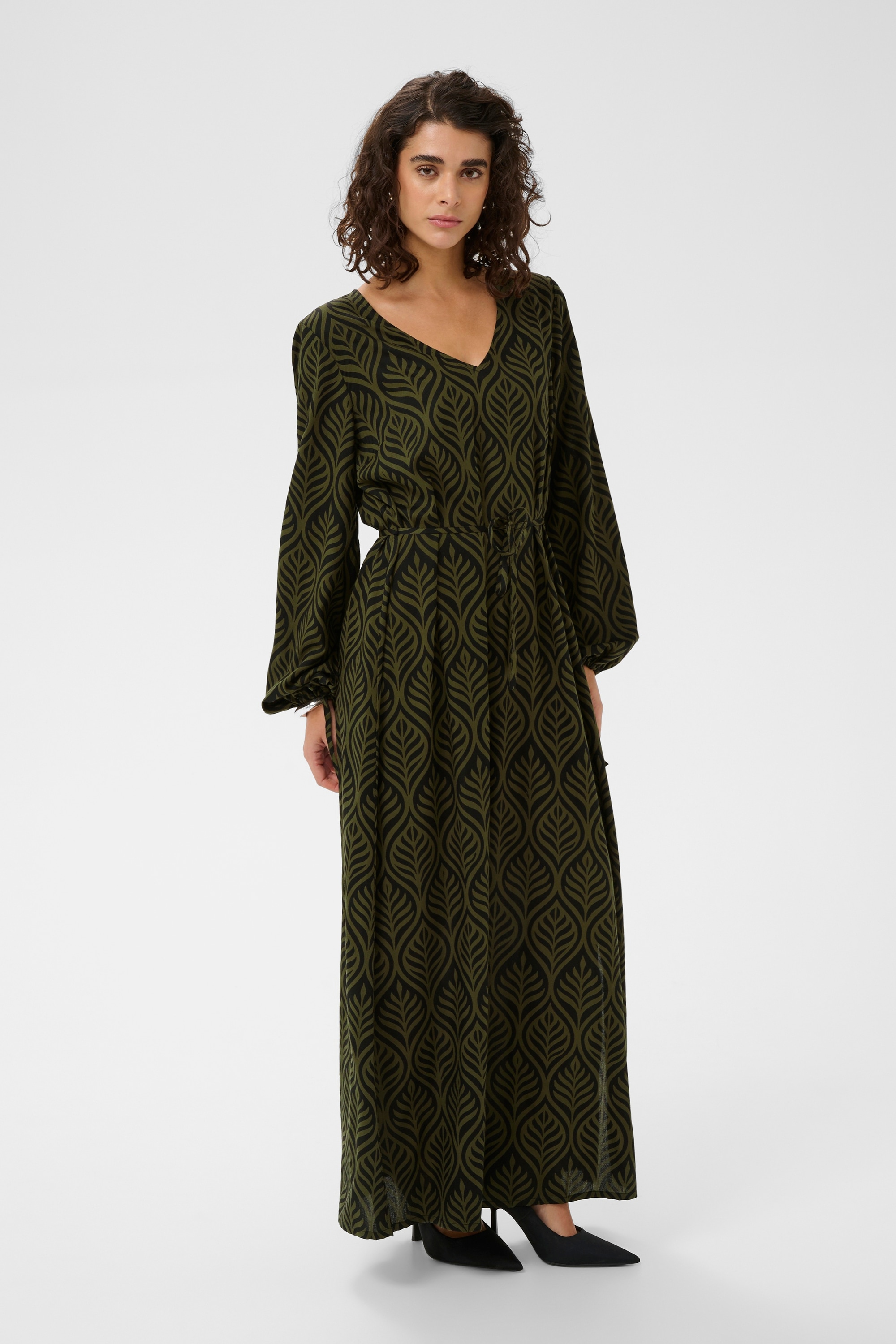 KAFFE Midikleid »Kleid KAvioletta«