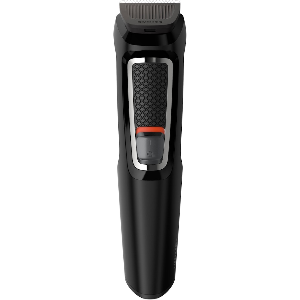 Philips Multifunktionstrimmer »Series 3000 MG3740/15«, 9 Aufsätze, All-in-One Trimmer, 9-in-1 für Gesicht und Haare mit Edelstahlklingen