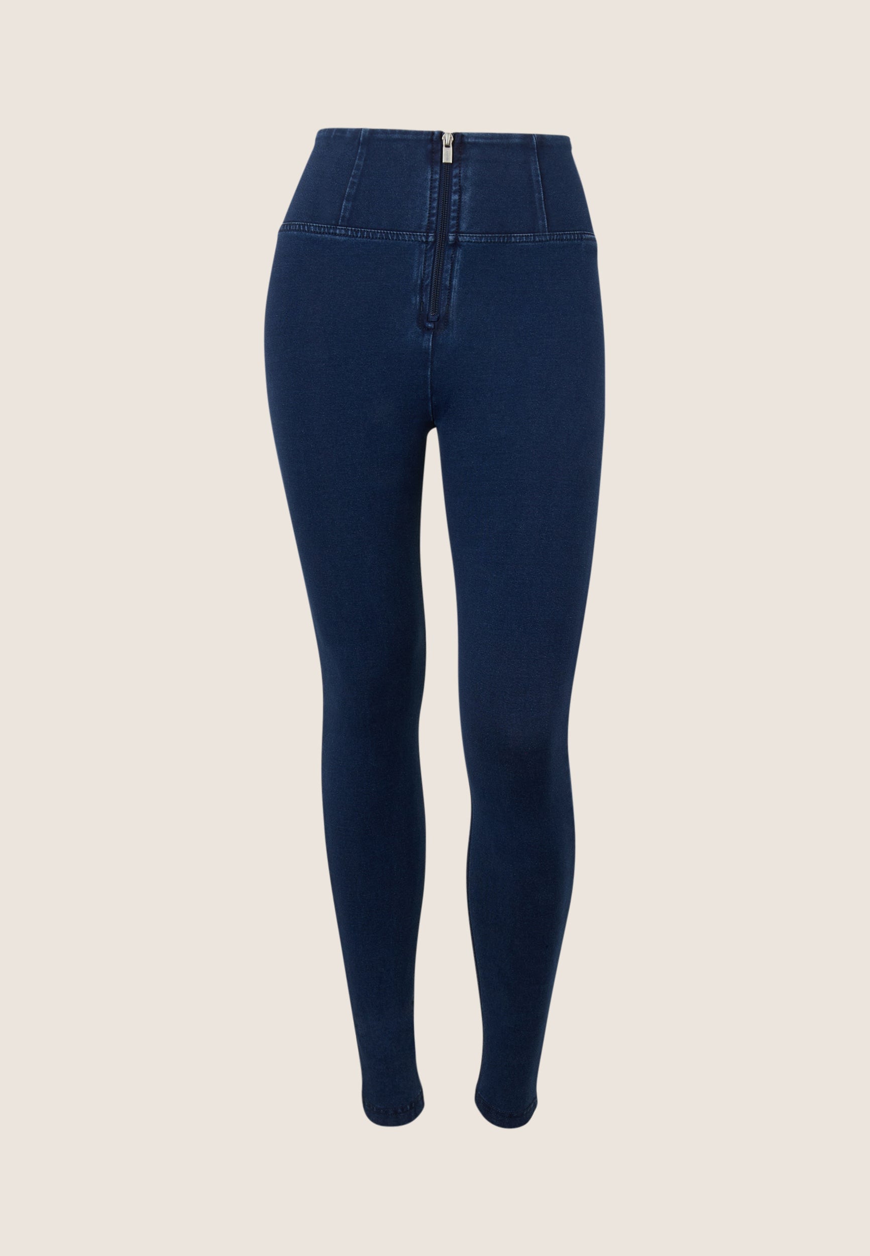 Freddy High-waist-Jeans mit Reißverschluß