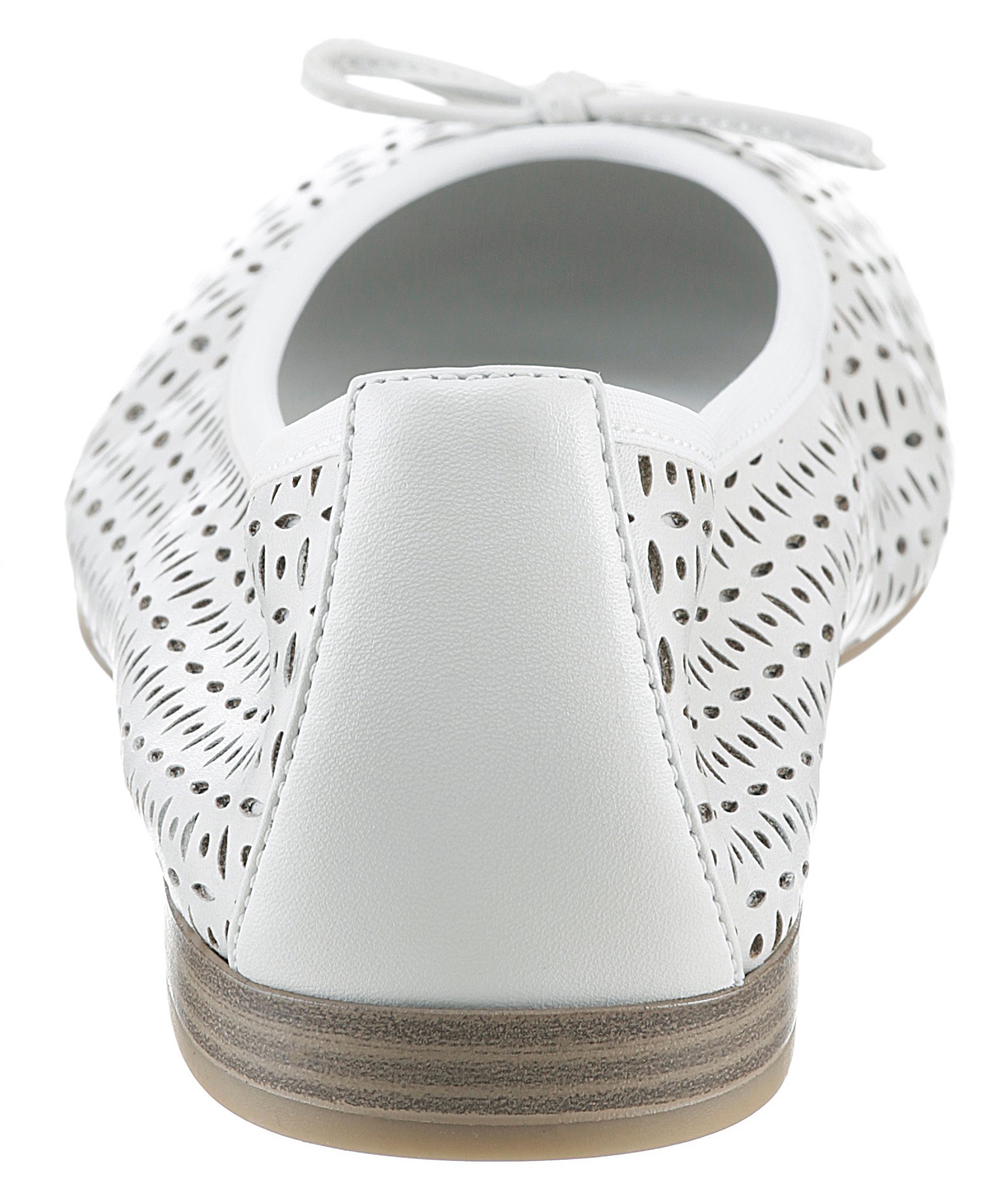 Tamaris Ballerina, Businessschuh, Halbschuh, Schlupfschuh mit hübscher Zierschleife