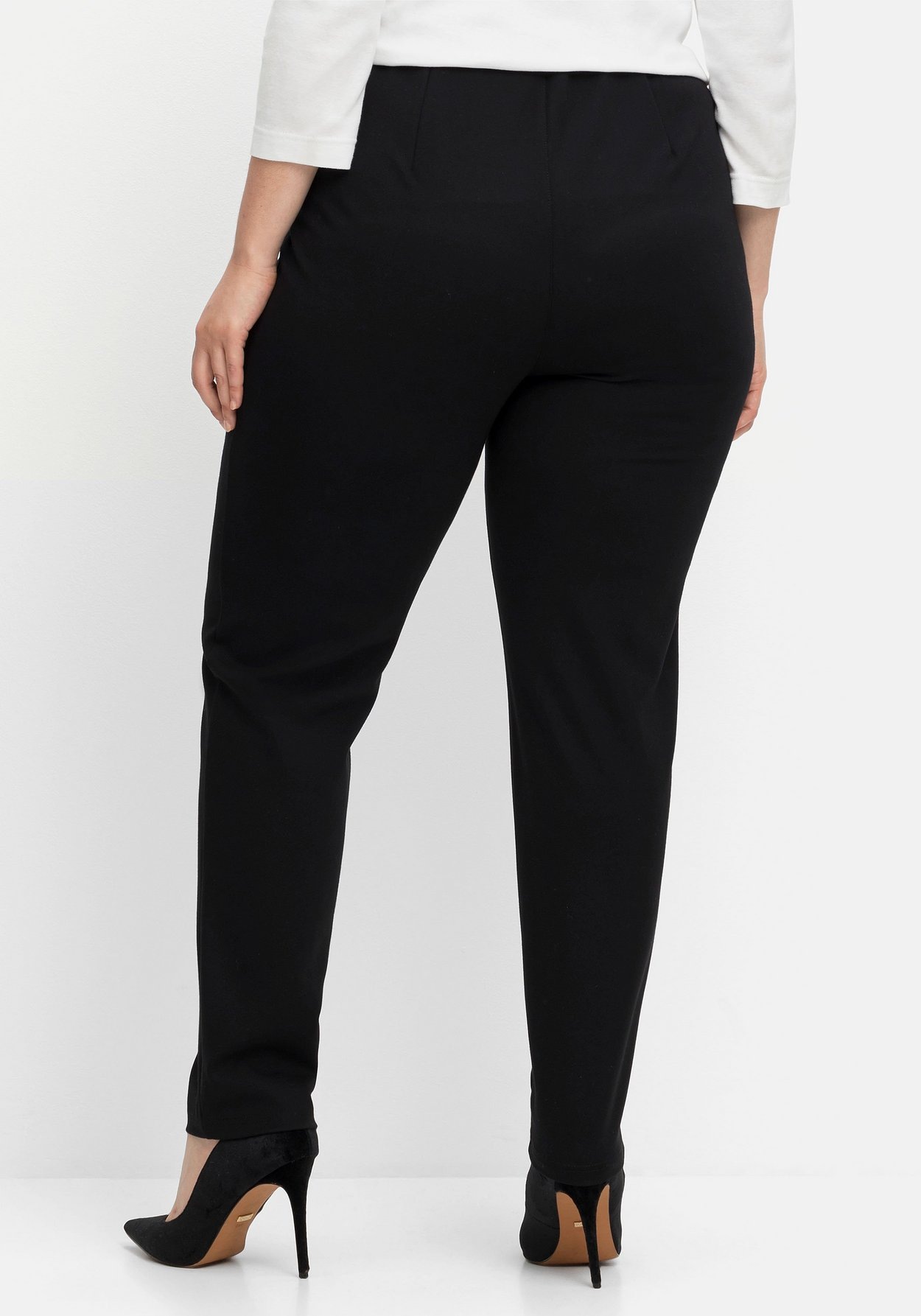 Sheego Schlupfhose »Hose aus hochwertiger Interlock-Qualität«