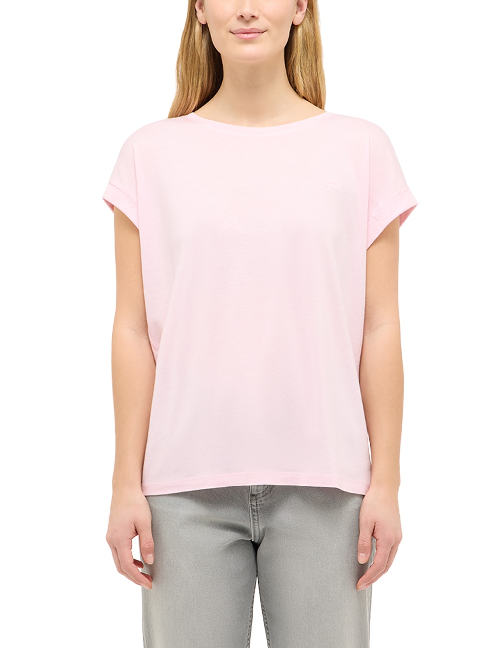 MUSTANG Kurzarmshirt »Damen Style Lesley«