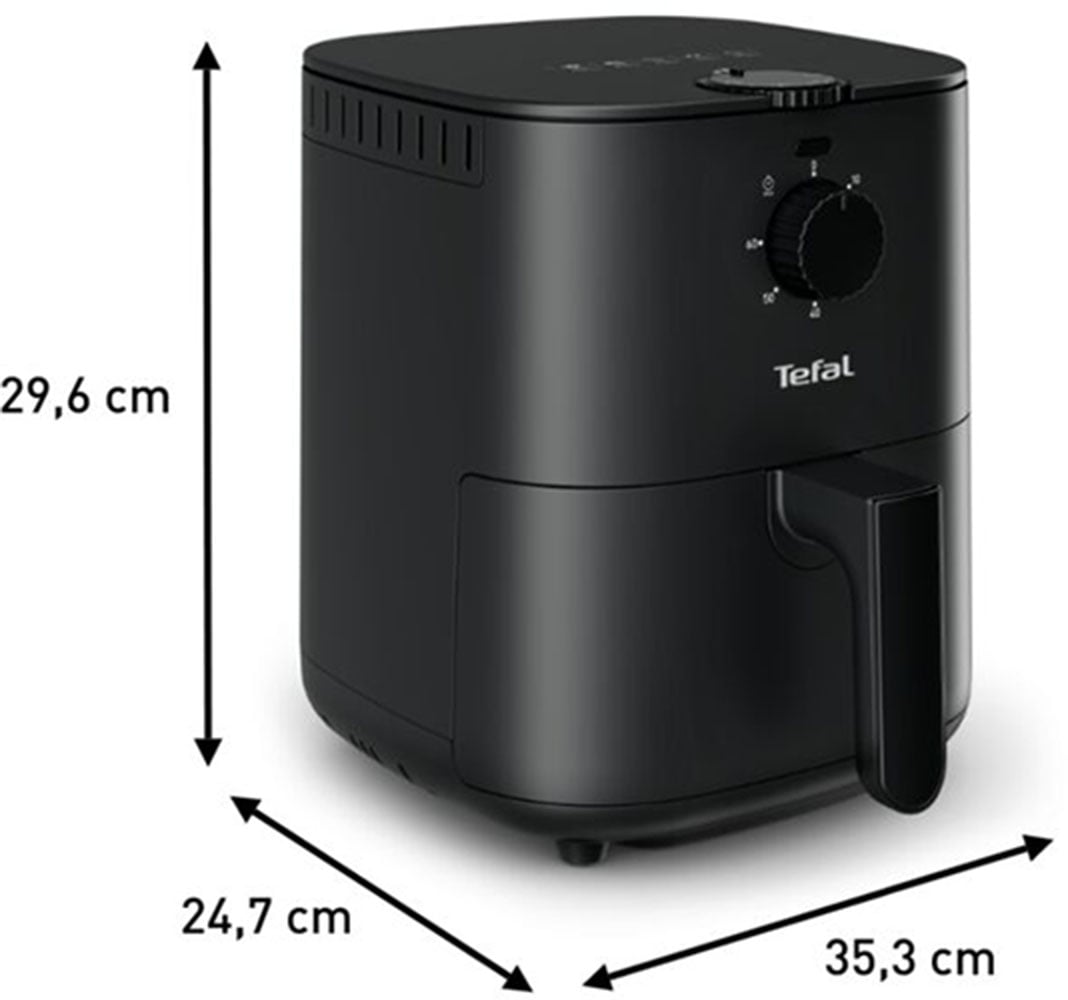 Tefal Heißluftfritteuse »EY1308 Easy Fry Essential«, 1430 W, für 2-4 Personen, schnell & energiesparend, einfache Reinigung, EY1308