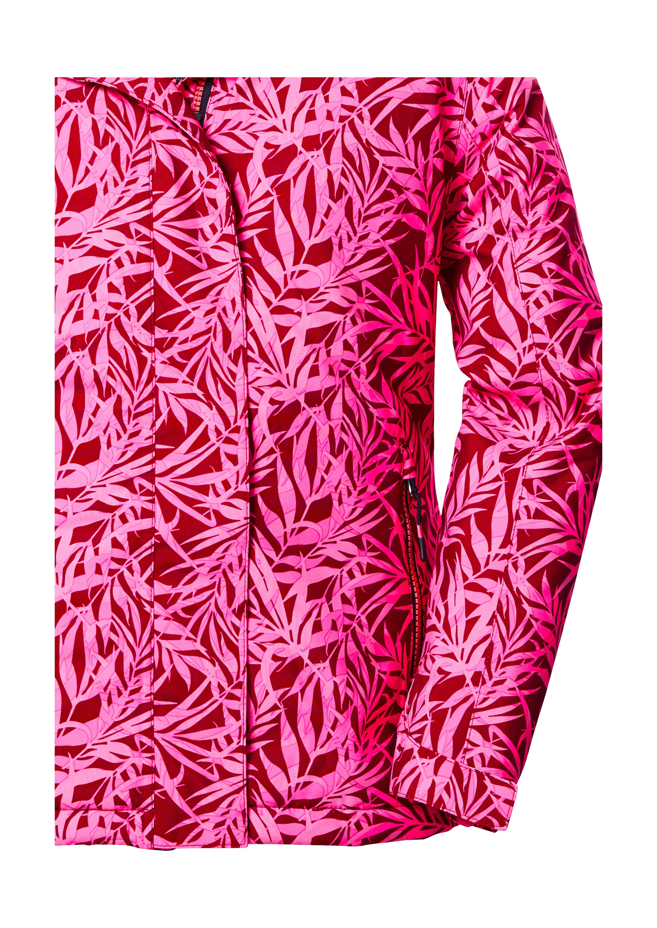 Killtec Funktionsjacke »KOW 355 GRLS JCKT«, Wasserdichte Mädchenjacke mit Kapuze, Schneefang und Fleece