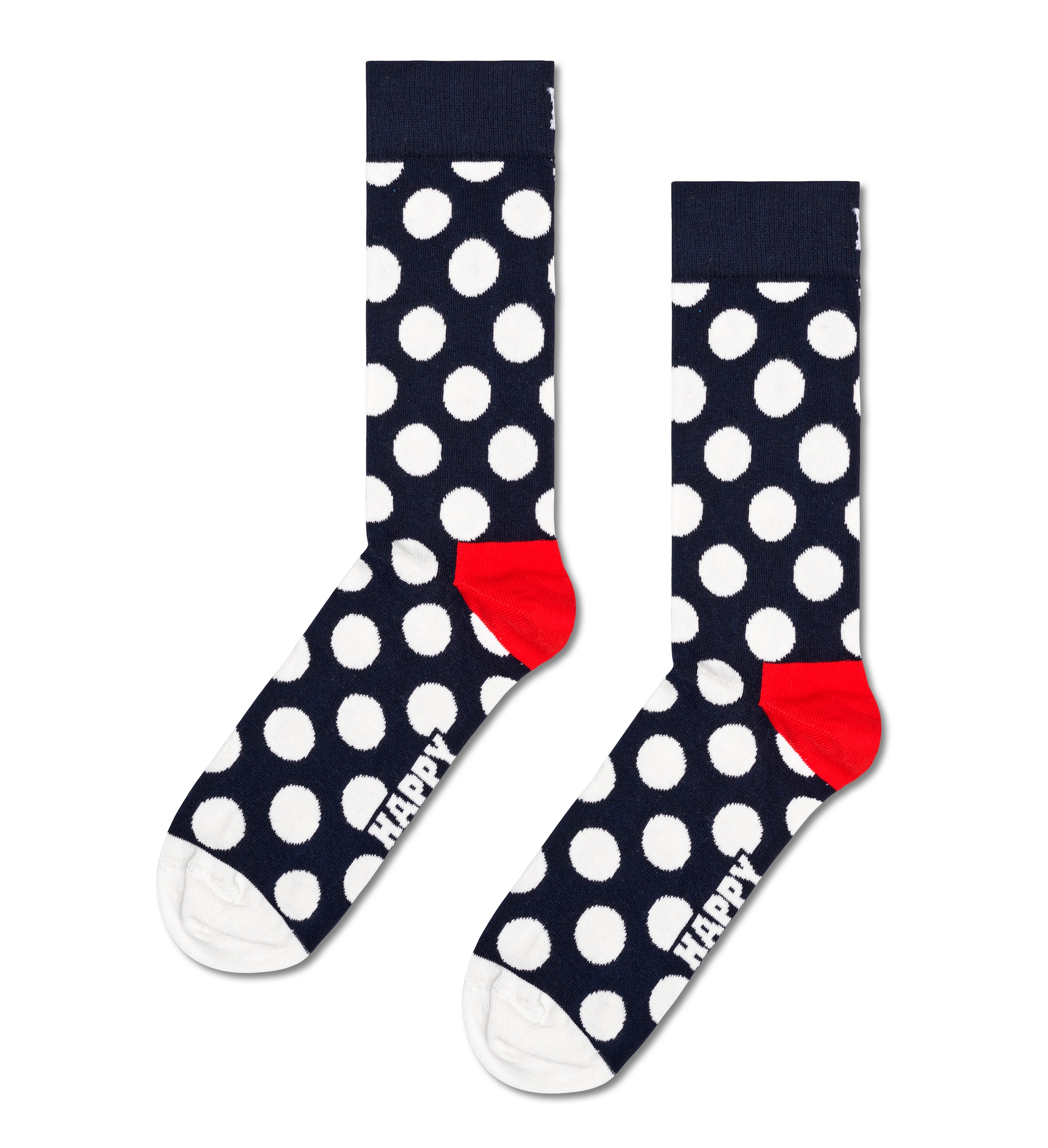 Happy Socks Socken »Classic Big Dot Socks«, (2er Pack), allover mit Punkten