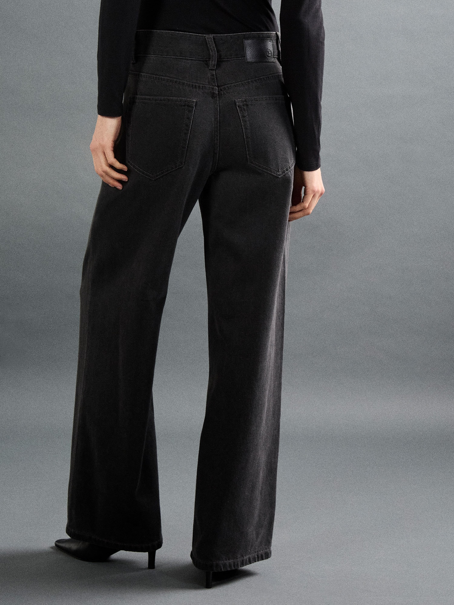 Apricot Weite Jeans »Jeans mit weitem Bein« mit Strass und Perlen verziert