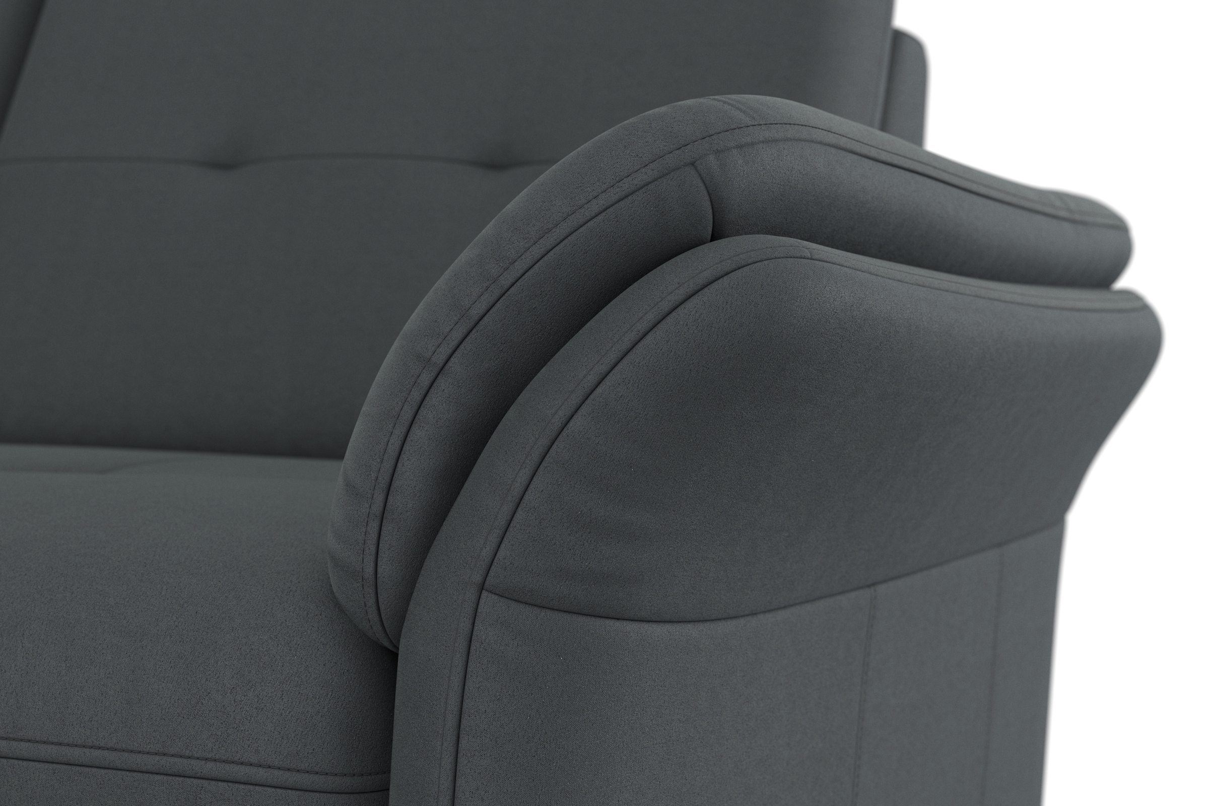 sit&more Ecksofa »Göteborg«, Sitztiefenverstellung und Federkern, wahlweise mit Bettfunktion
