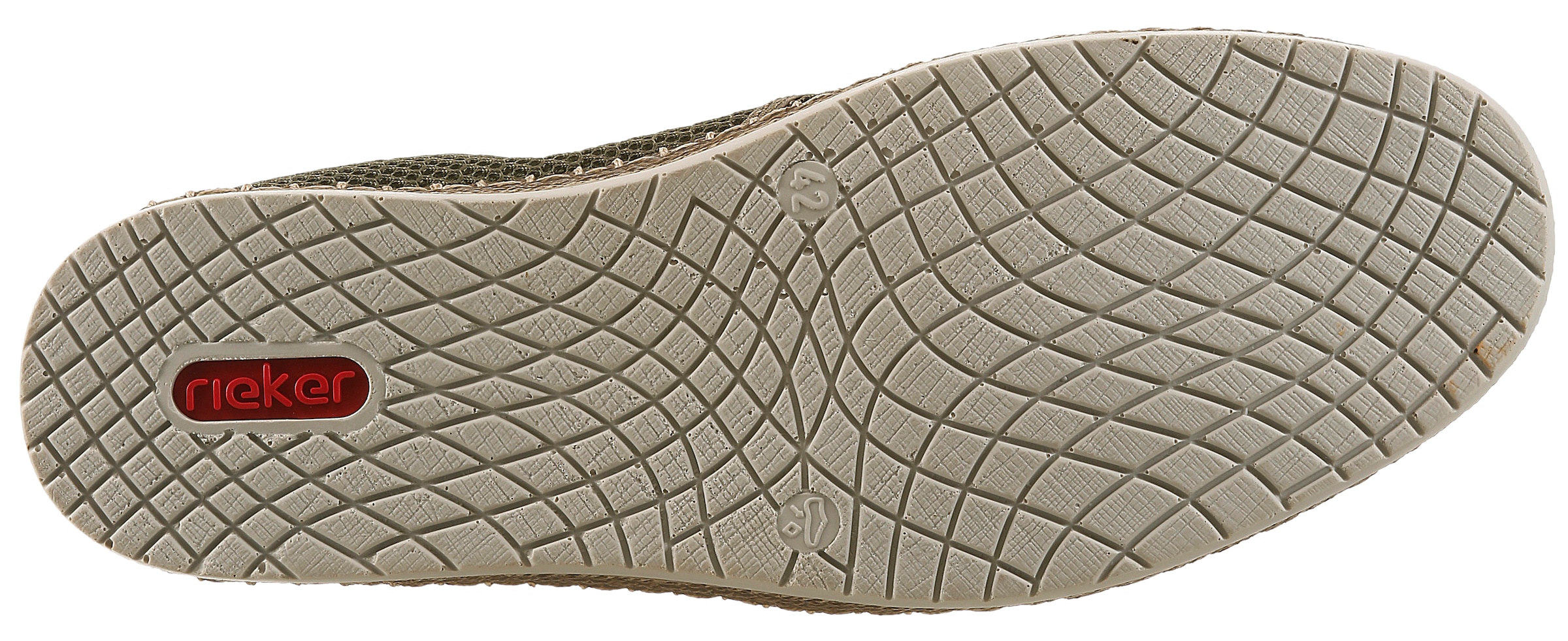 Rieker Espadrille  mit luftdurchlässiger Perforation