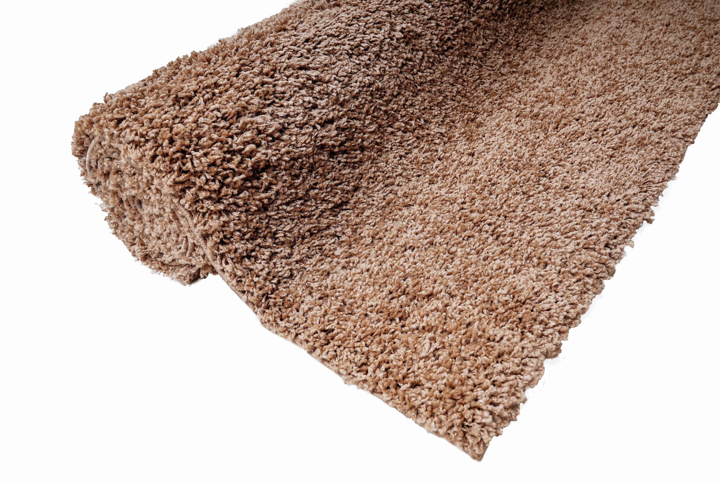 Home affaire Hochflor-Teppich »Viva«, rechteckig, 45 mm Höhe, Uni Farben, einfarbig, besonders weich und kuschelig