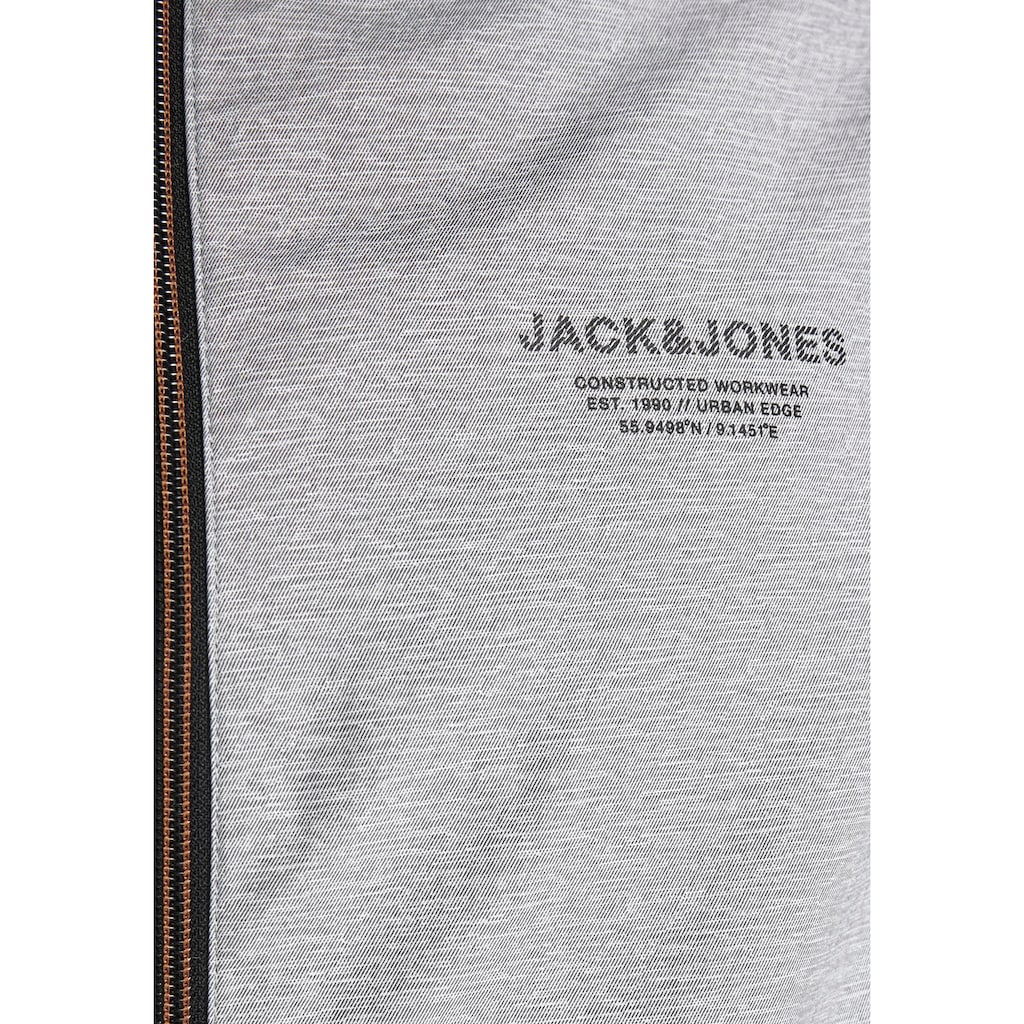 Jack & Jones Blouson »SEAM JACKET HOOD«, mit Kapuze