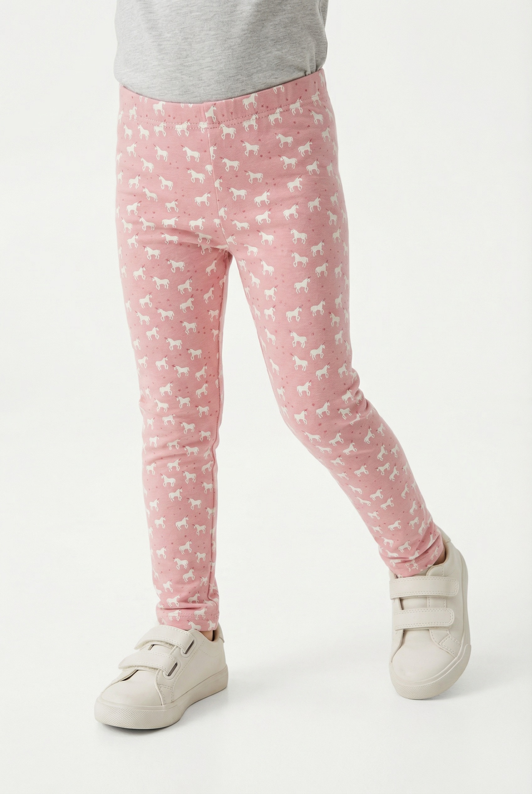 happy girls Sweatleggings  im tollen Einhorn-Alloverprint