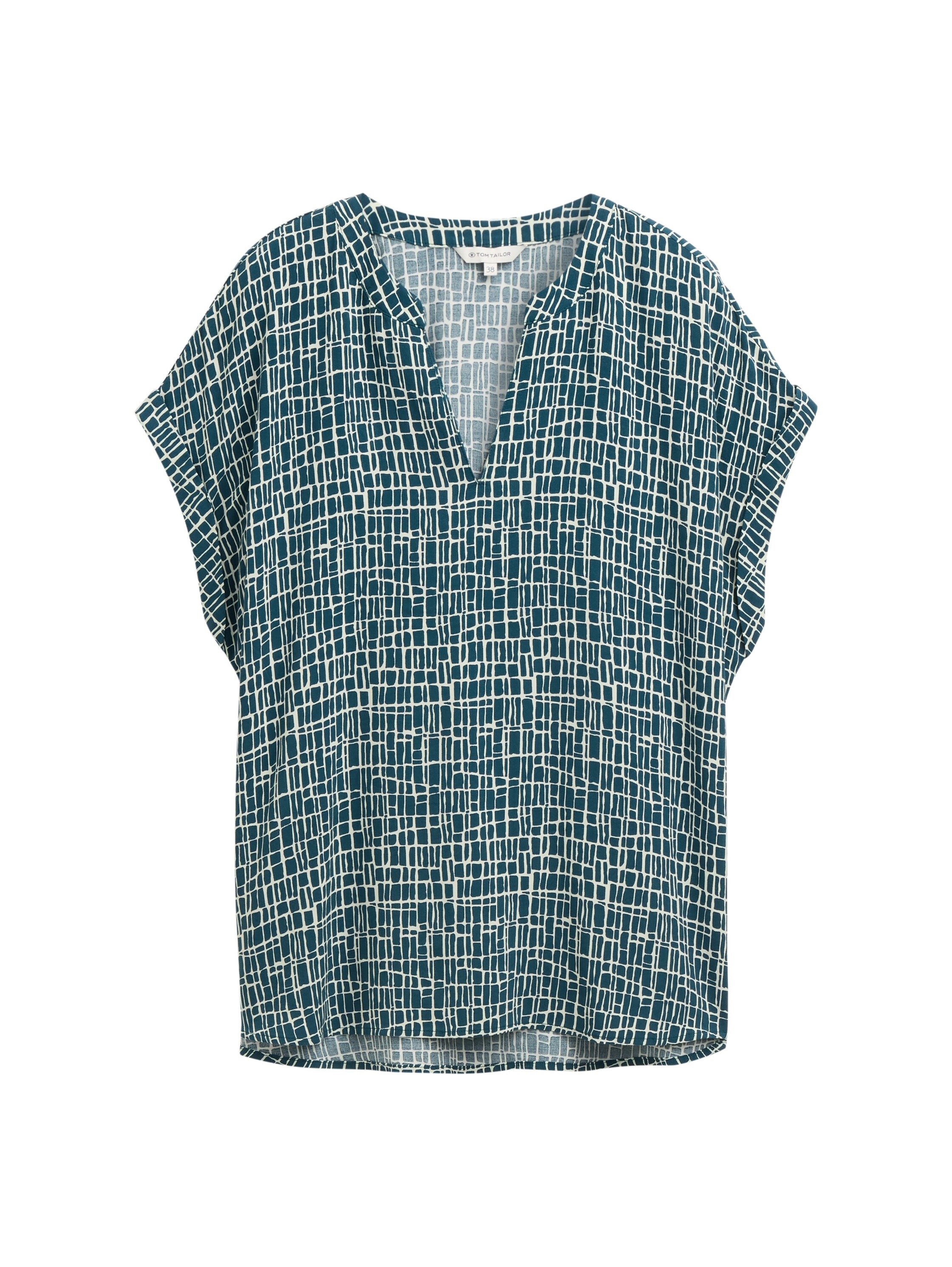 TOM TAILOR Kurzarmbluse, im Loose Fit