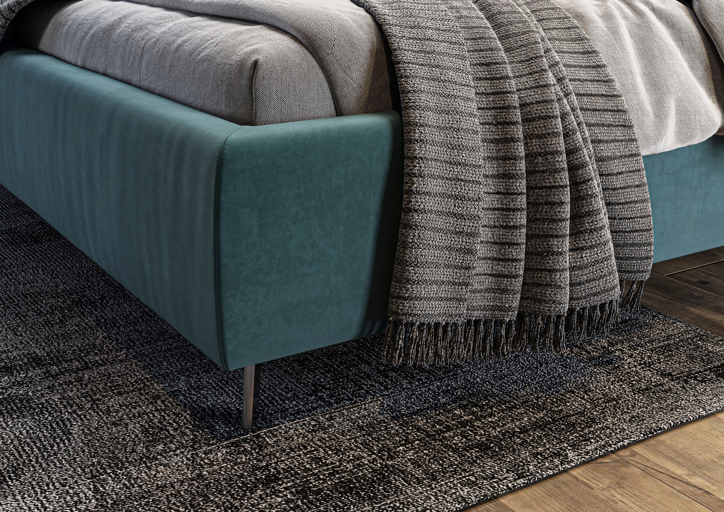 Home affaire Polsterbett »Elloree in 4 Breiten bis 200cm, auch in Leder« Kopfteilhöhe 105cm, belastbar bis 280 kg, auch in Überlänge 220cm