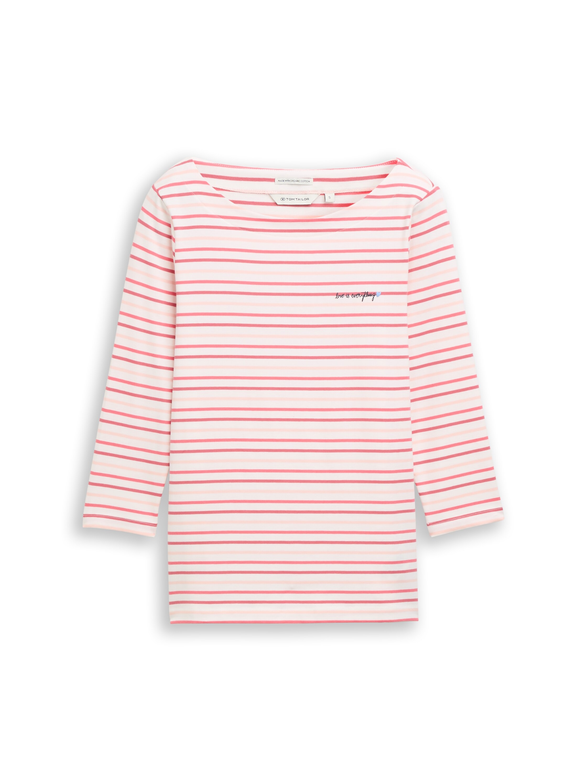 TOM TAILOR 3/4-Arm-Shirt »Regular« im Streifen-Design