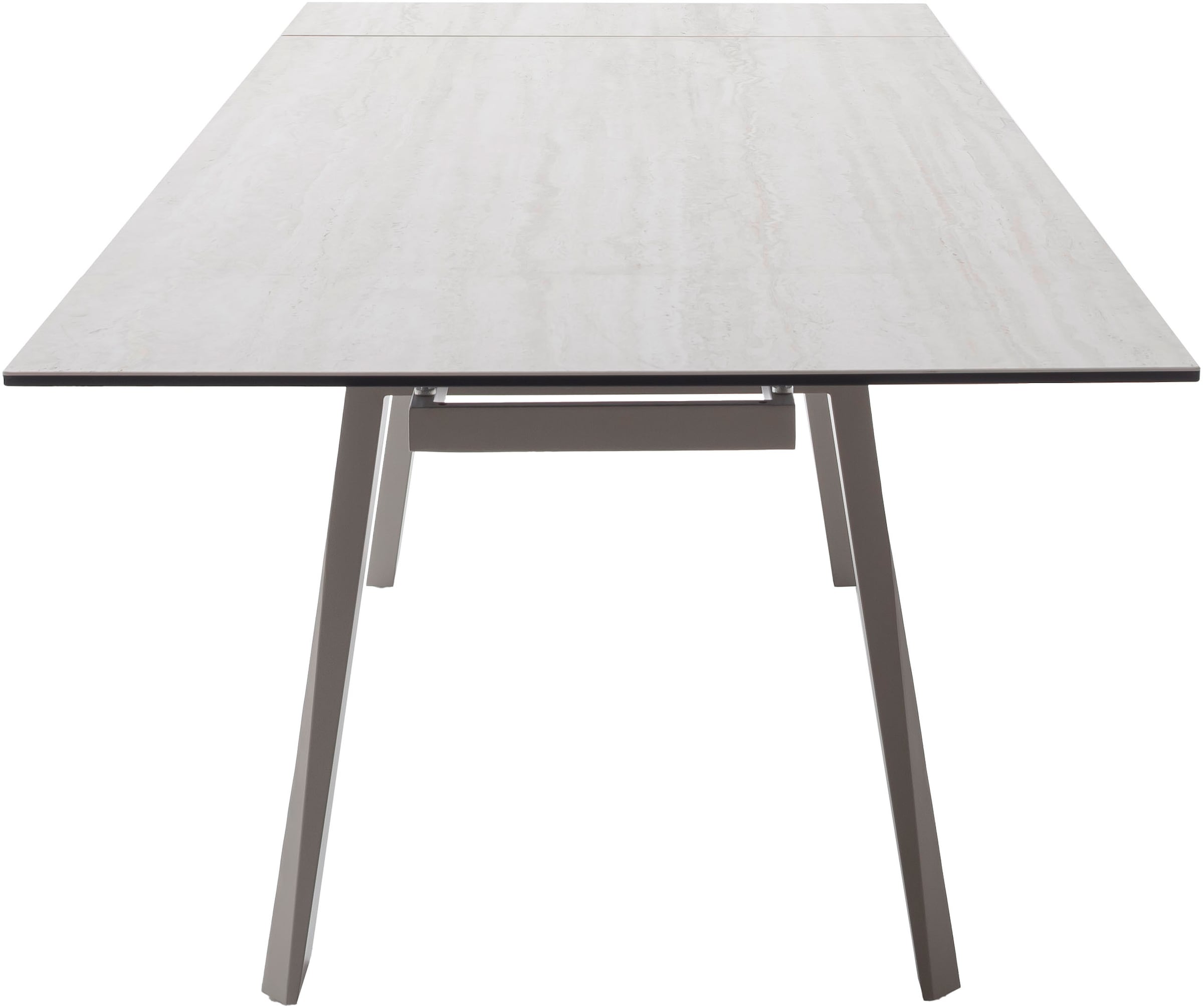 MCA furniture Esstisch »Kalamata« 1 Stk. tlg. Auszugstisch, Stirnauszug, Metallgestell, Keramik, Sicherheitsglas