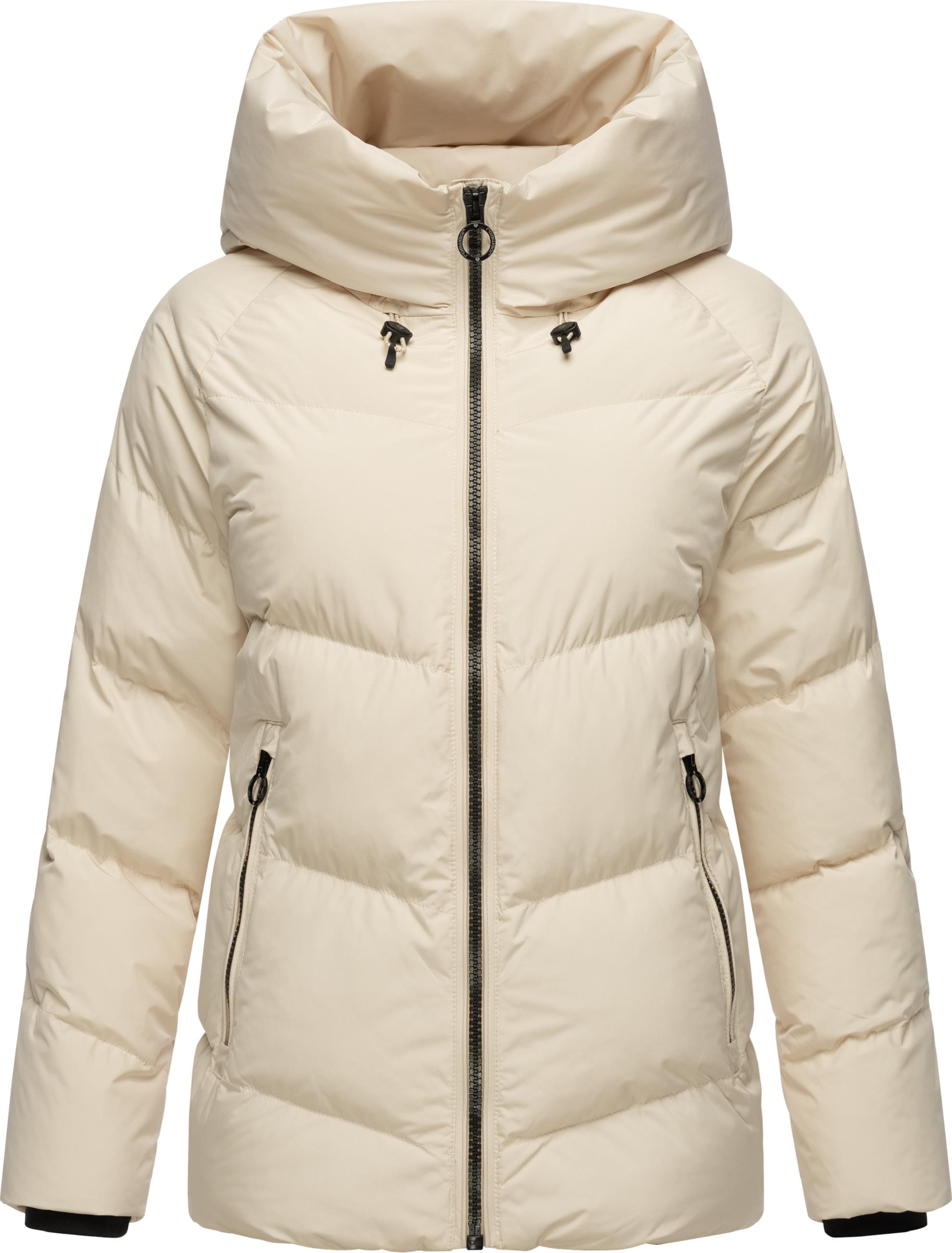 Ragwear Steppjacke »Steppjacke Cessi«, mit Kapuze, Gesteppte Damen Winterjacke mit großer Kapuze