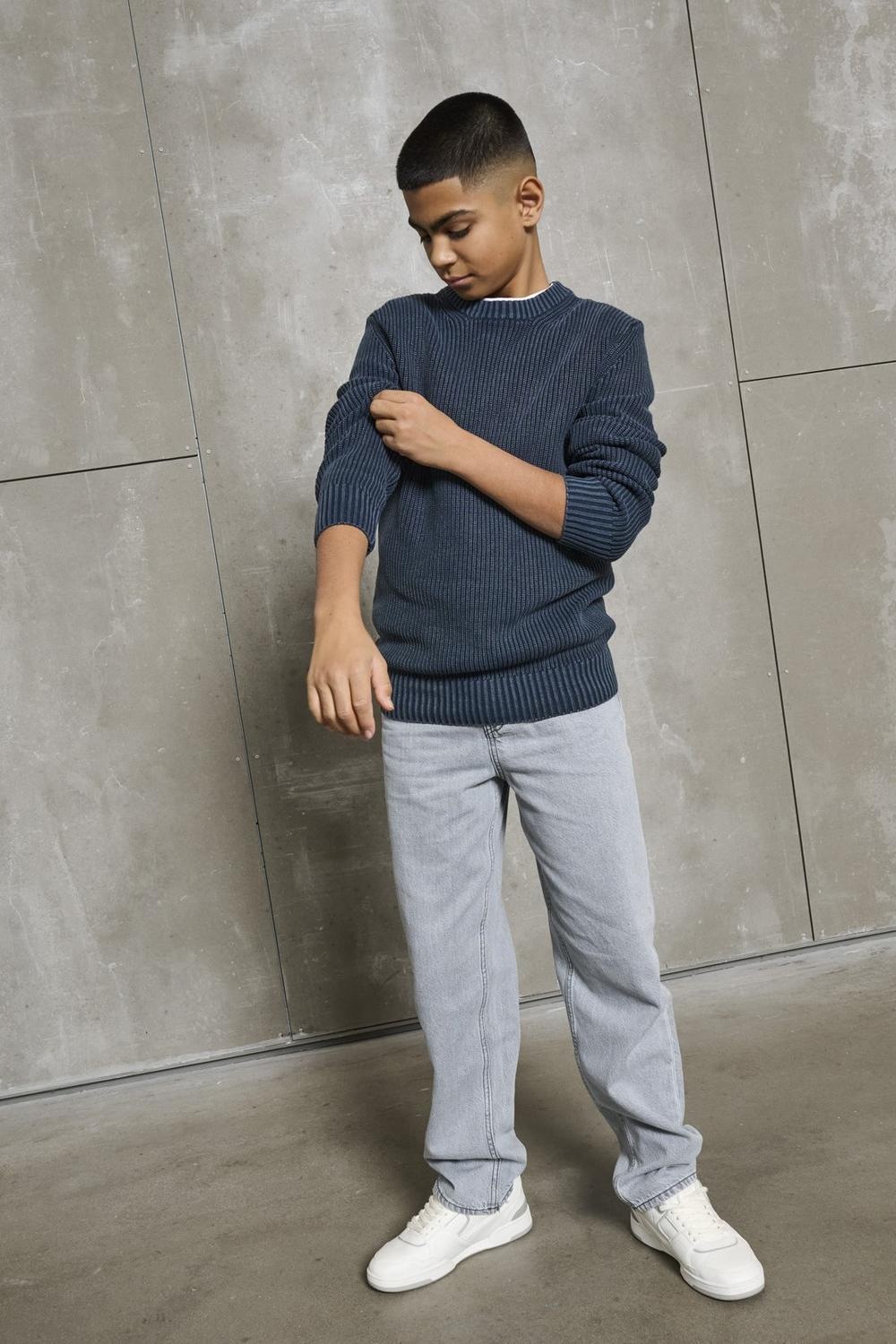ONLY & SONS junior Loose-fit-Jeans »OSJFADE LOOSE LMG 4717 PIM DNM NOOS« Baumwollmischung, loose fit