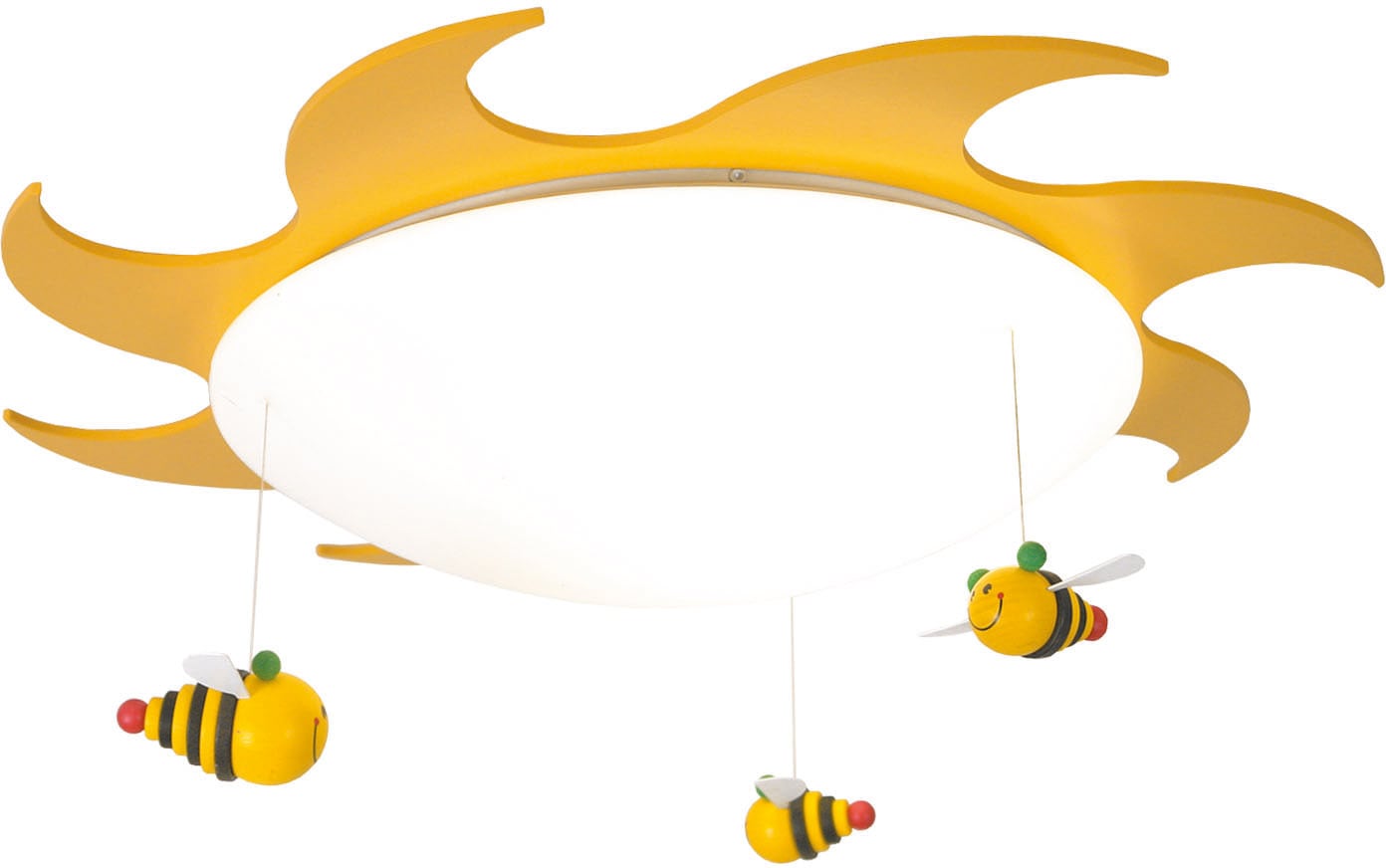 niermann Deckenleuchte »Sum-Sum, Kinderlampe,  Kinderzimmer« E27 1 Stk. Deckenschale aus bruchfestem Kunststoff