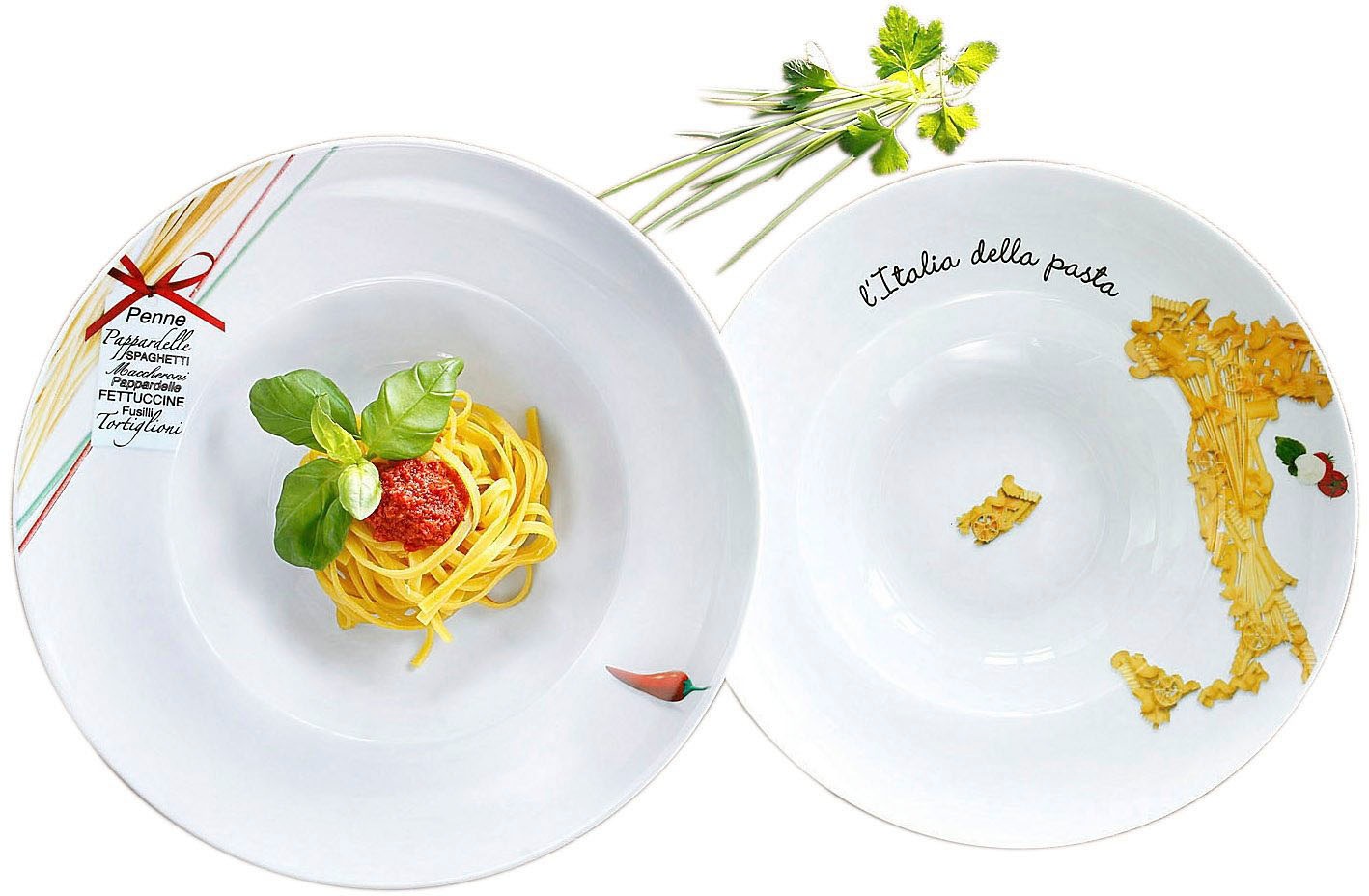 Retsch Arzberg Pastateller »Italia« Porzellan