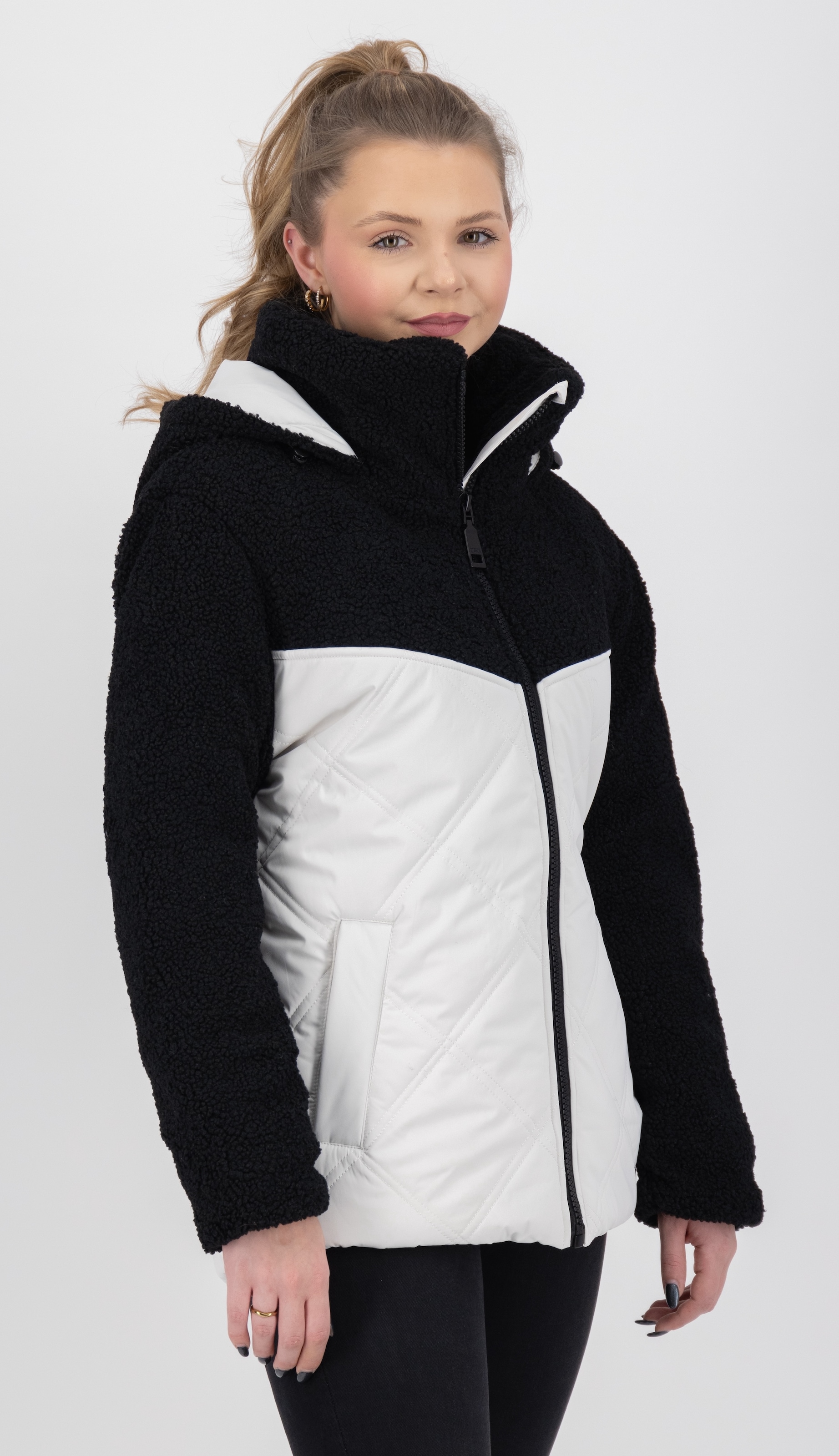 DEPROC Active Softshelljacke »WILKIE PEAK WOMEN« mit abnehmbarer Kapuze