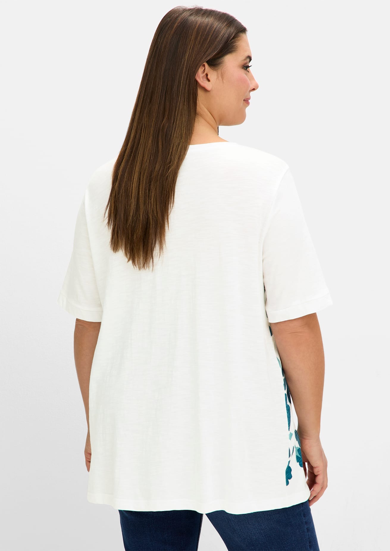 Sheego T-Shirt »T-Shirt«, (1 tlg.)