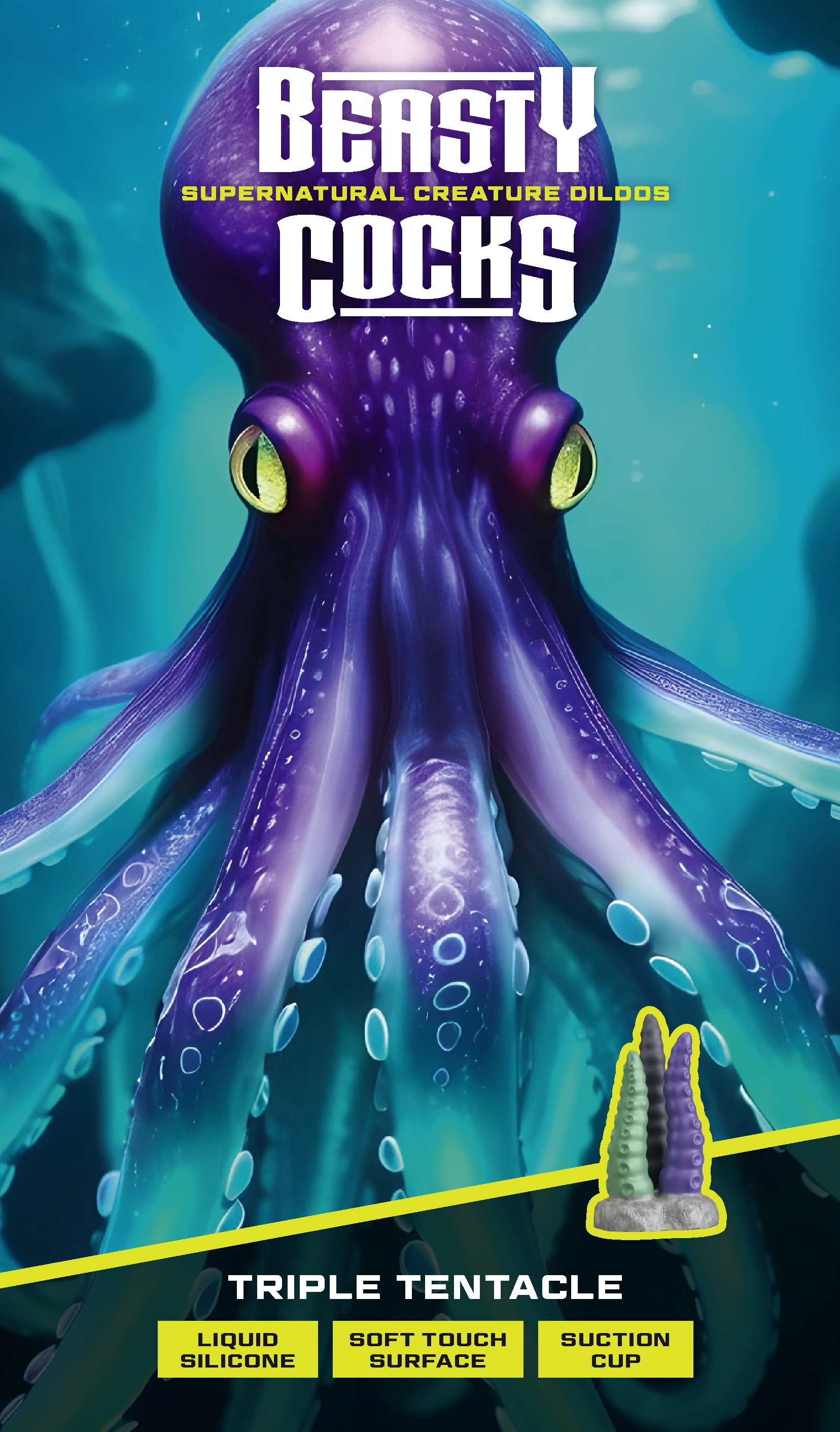 You2Toys Dildo »Dildo Triple Tentacle«