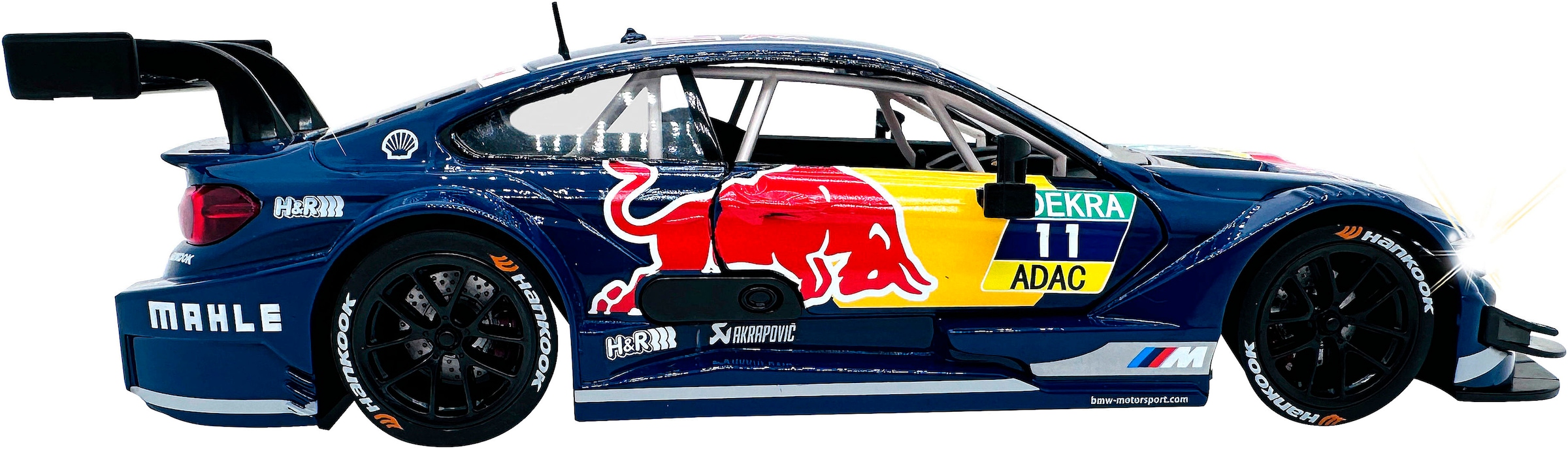 Jamara Spielzeug-Auto »Diecast, BMW M4 DTM blau«, LED Licht; Maßstab 1:24