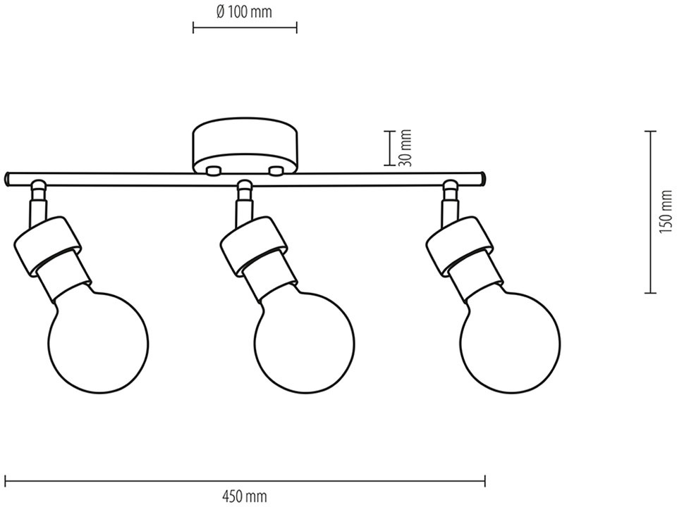BRITOP LIGHTING Deckenleuchte »MARJOLAINE«, Leuchtmittel E27 | Leuchtmittel wechselbar-ohne Leuchtmittel, Bewegliche Spots, aus Eichenholz, FSC®-Zertifikat