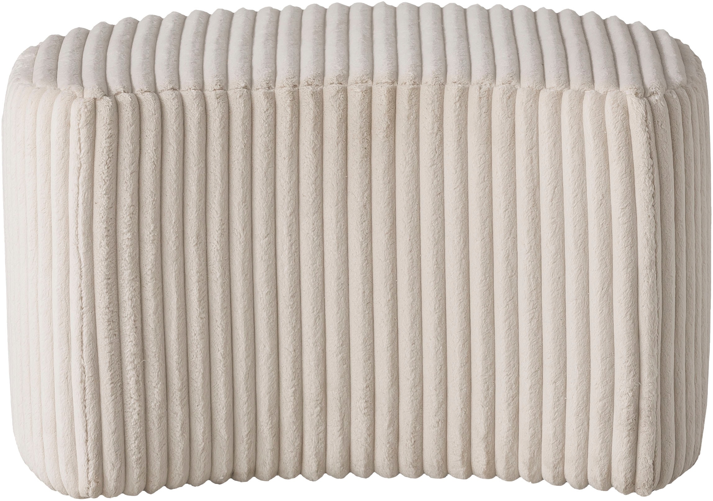 Home affaire Hocker »MAISIE, passende Ergänzung zum Big-Drehsessel« MAISIE, in Mega-Cord und Web-Velours