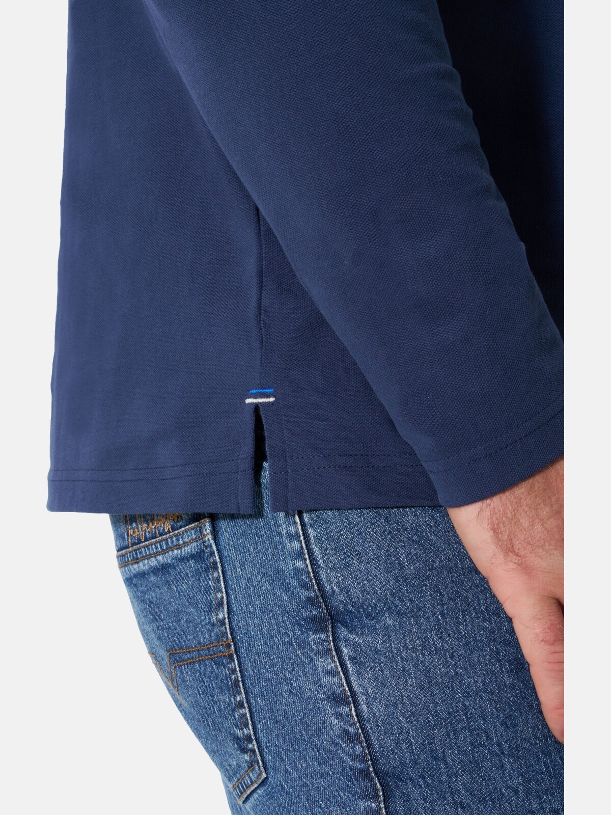 Jan Vanderstorm Langarm-Poloshirt »Doppelpack Langarm-Poloshirt STEY«