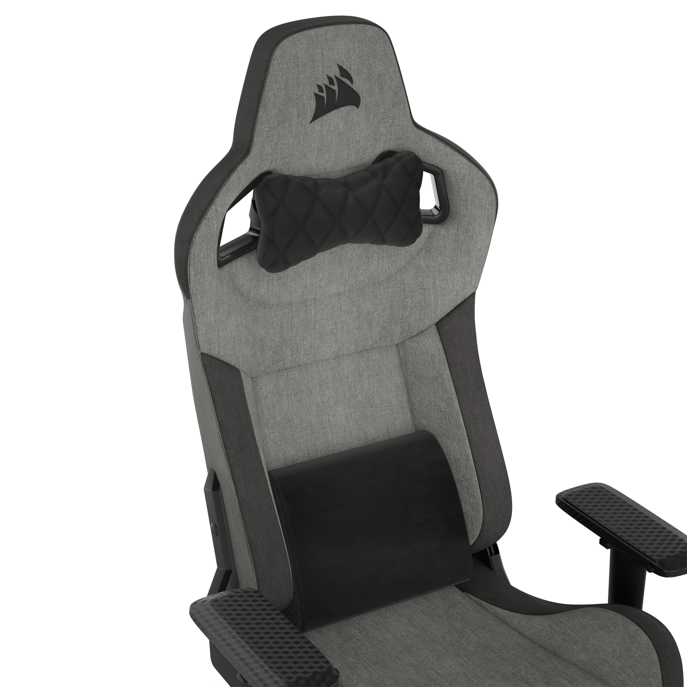 Corsair Gaming Chair »T3 Rush (2023) - Grey and Charcoal«