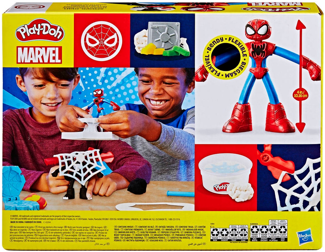 Hasbro Knete »Play-Doh Marvel, Spider-Man Netz-Action Knetset«