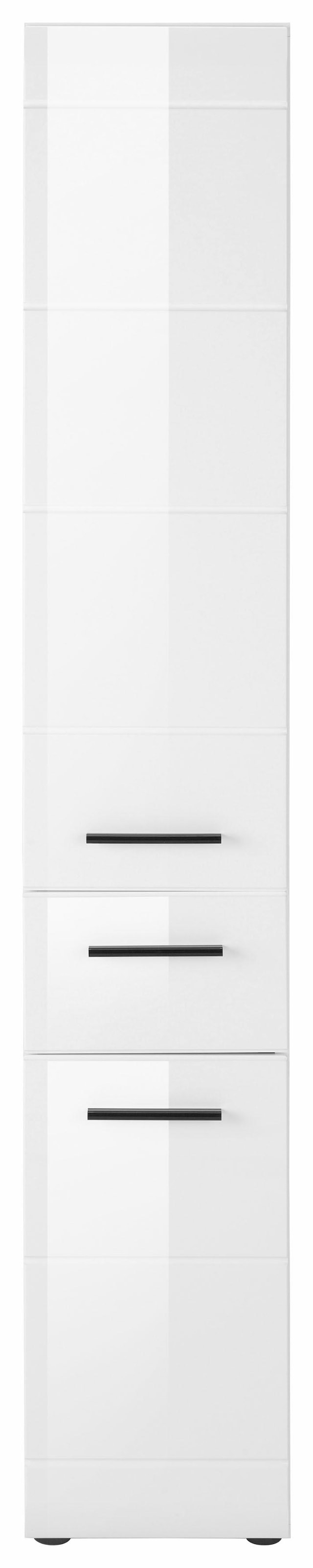 INOSIGN Hochschrank »Sovana«, Badschrank mit einer Schublade und 5 Fächern - (B/T/H) 30/31/182 cm