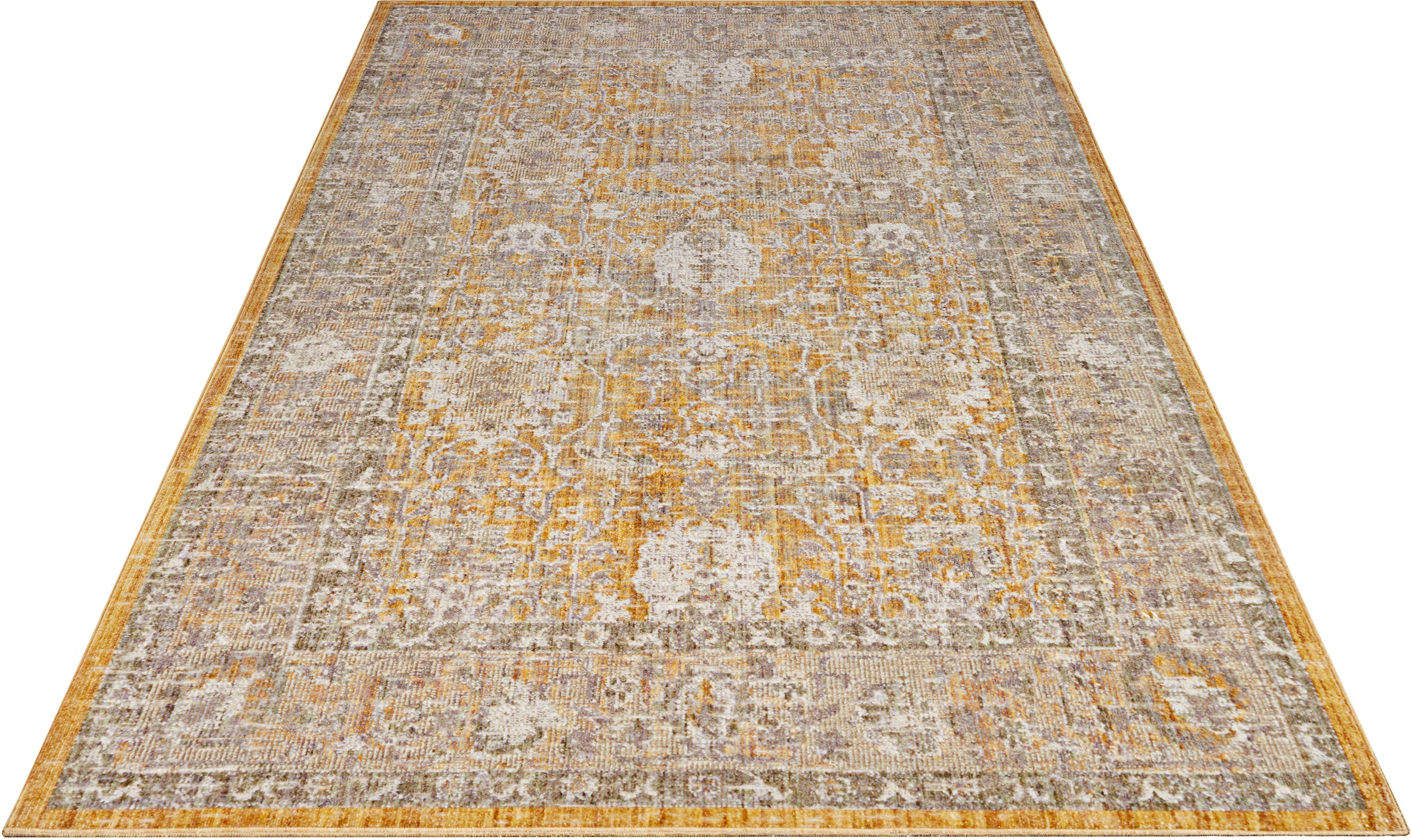 NORTHRUGS Teppich »Luxor«, rechteckig, 3 mm Höhe, In-& Outdoor, Läufer, wetterfest, Balkon, Wohnzimmer, Orient