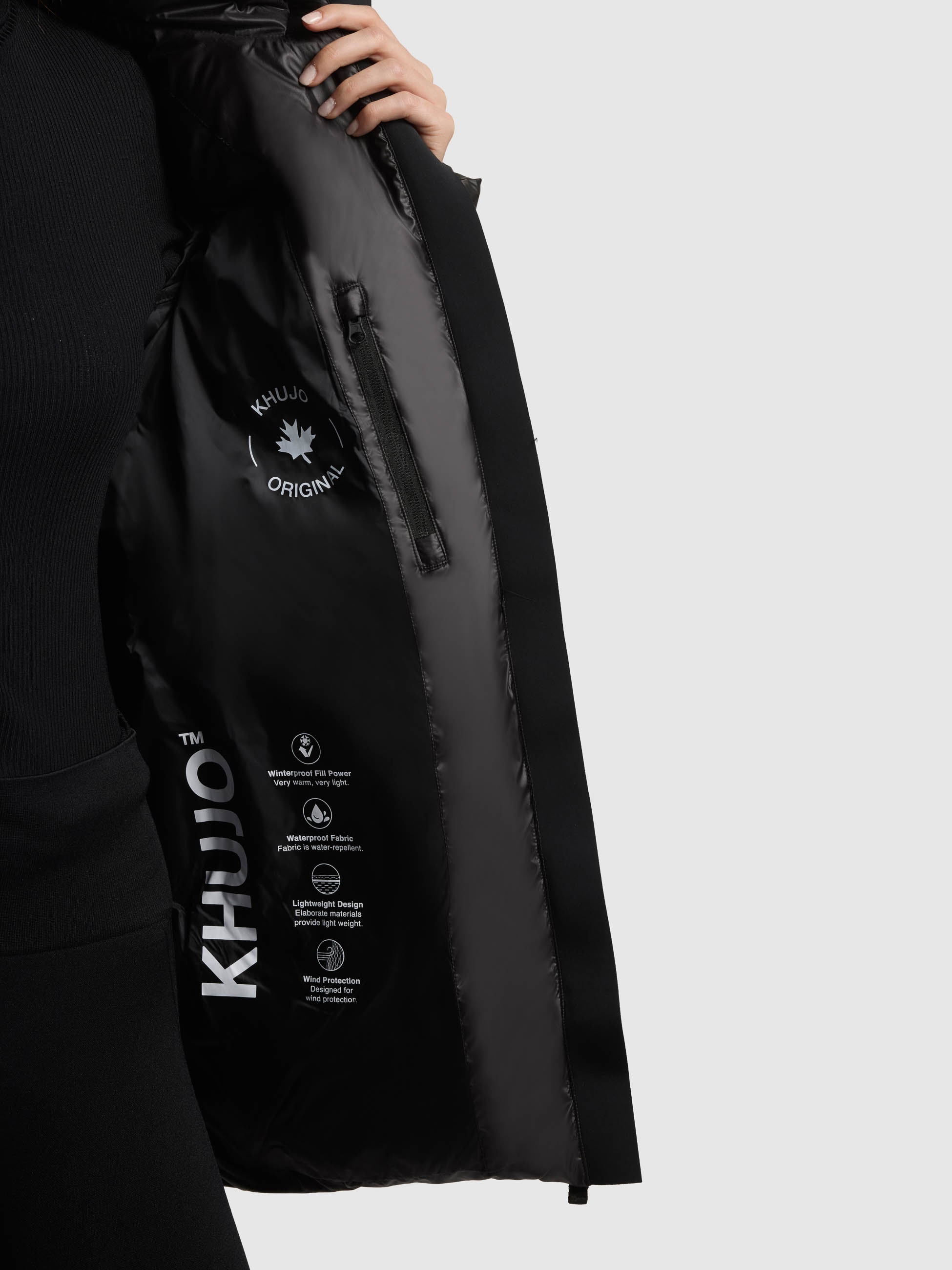 khujo Steppjacke »DROWN SHINY« mitKapuze