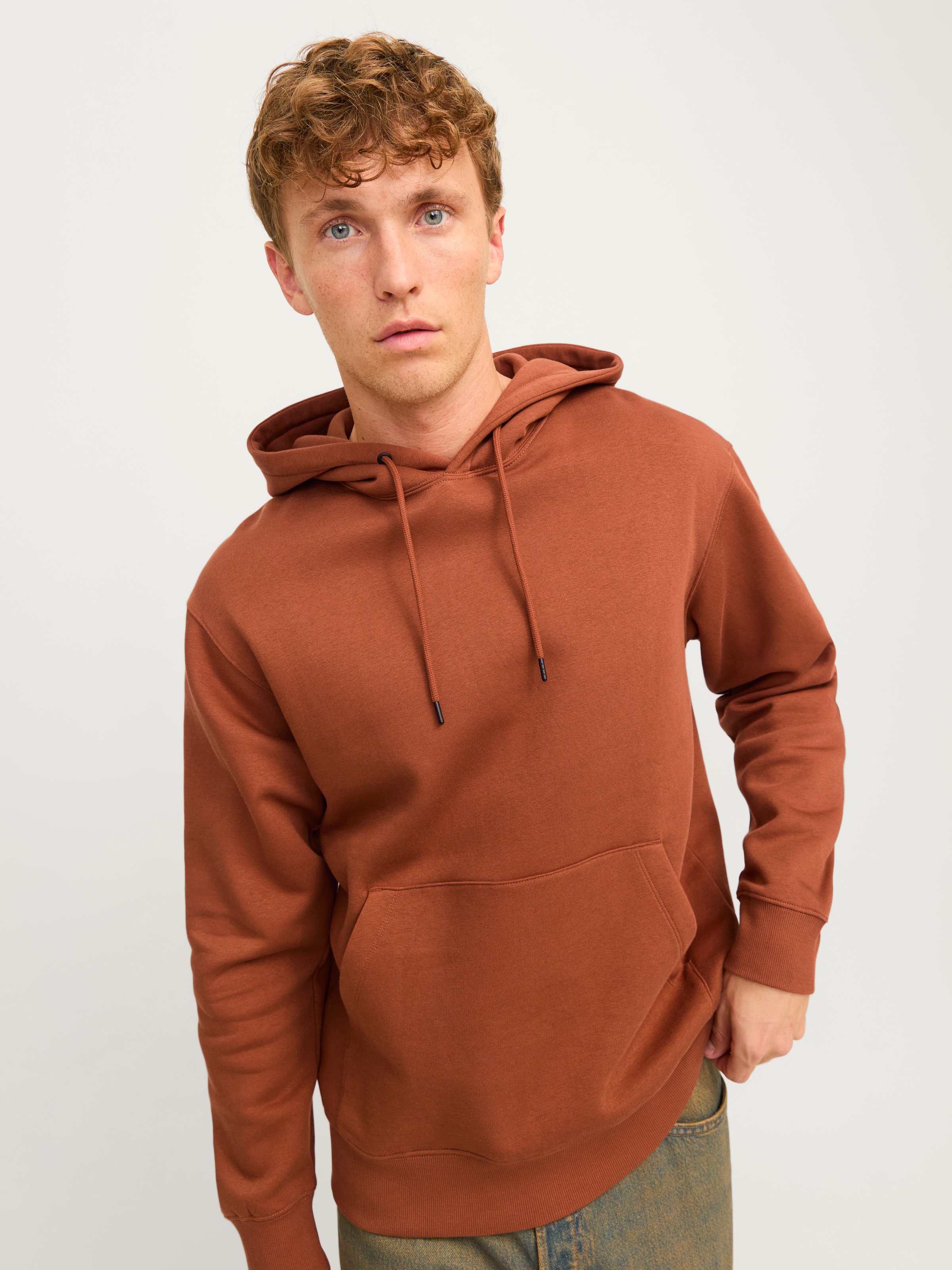 Jack & Jones Kapuzensweatshirt »JJESTAR BASIC SWEAT HOOD NOOS«, mit Rippbündchen
